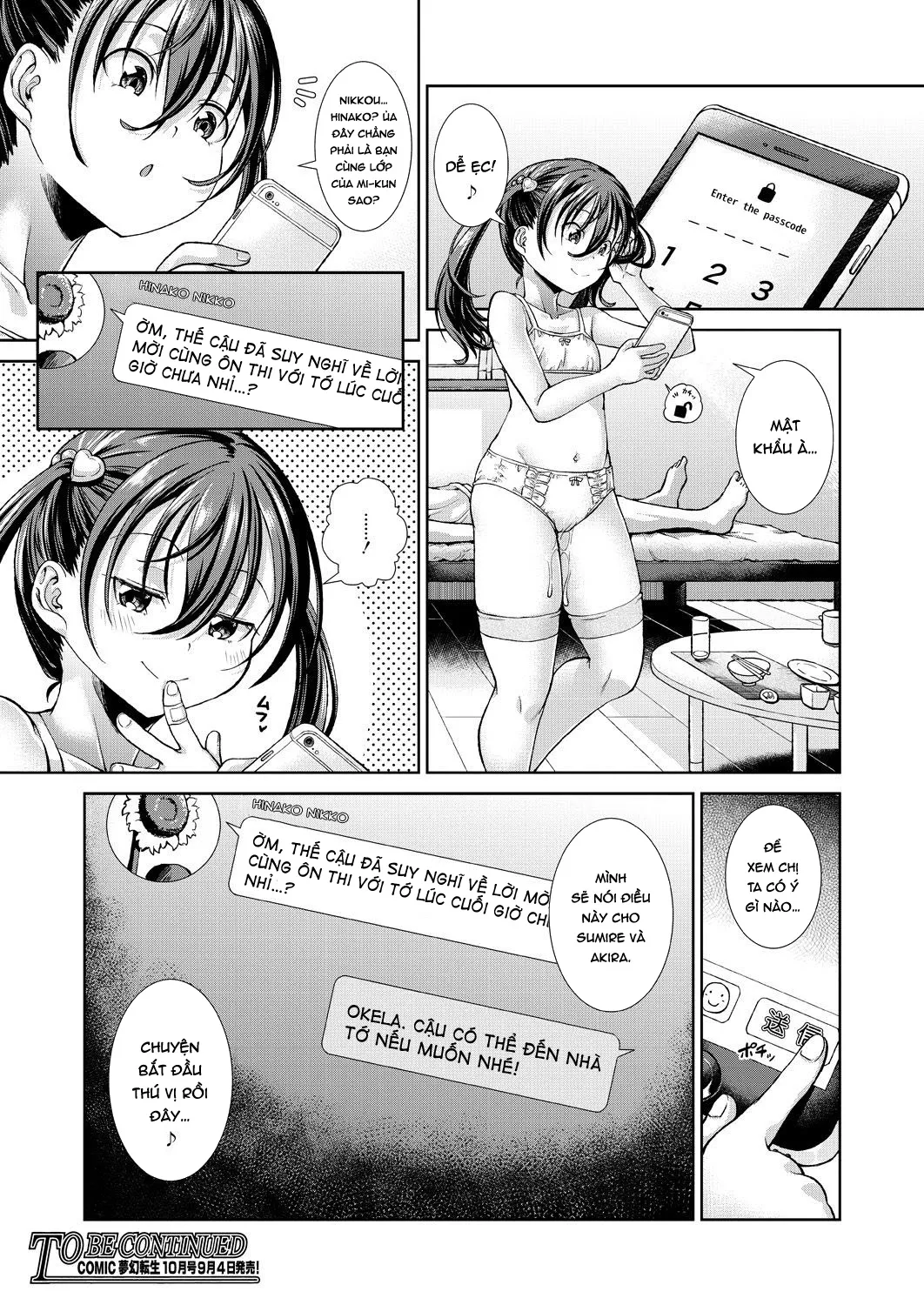 HentaiVN.net - Ảnh 32 - Ngay bây giờ, anh là của em. [いま、あなたの隣にいるの; Ima, Anata no Tonari ni Iru no; Right Now, By Your Side.] - Chap 3: Bị loli cưỡng dâm trong khi ngủ.