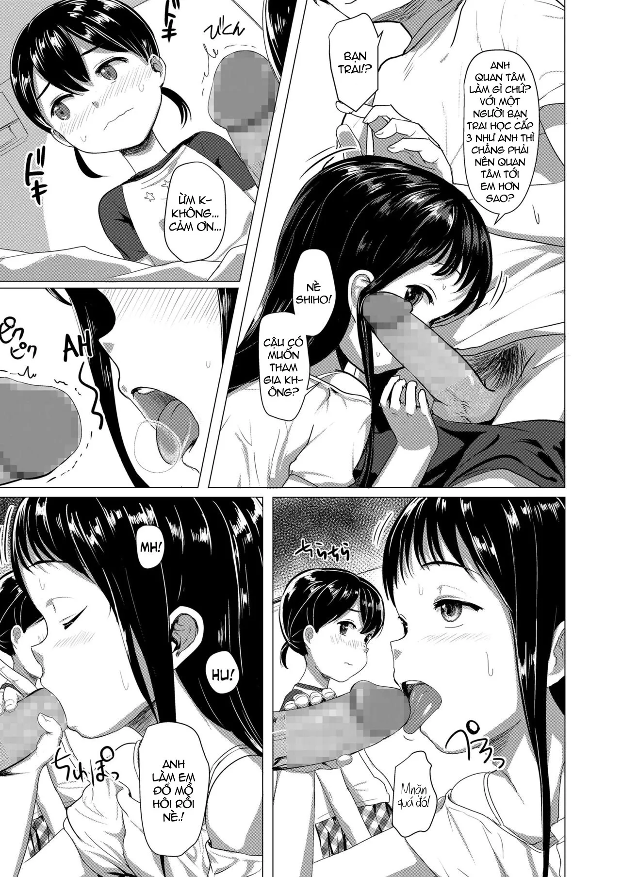 HentaiVN.net - Ảnh 8 - Sốc nhiệt [Heatstroke] - Oneshot