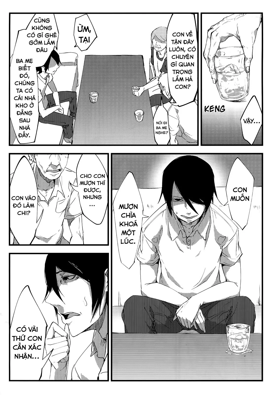 HentaiVN.net - Ảnh 7 - Nền Trắng Kí Ức [Shiragasane | Layers of White; 白襲 [英訳]] - Chap 1 - Vòng lặp