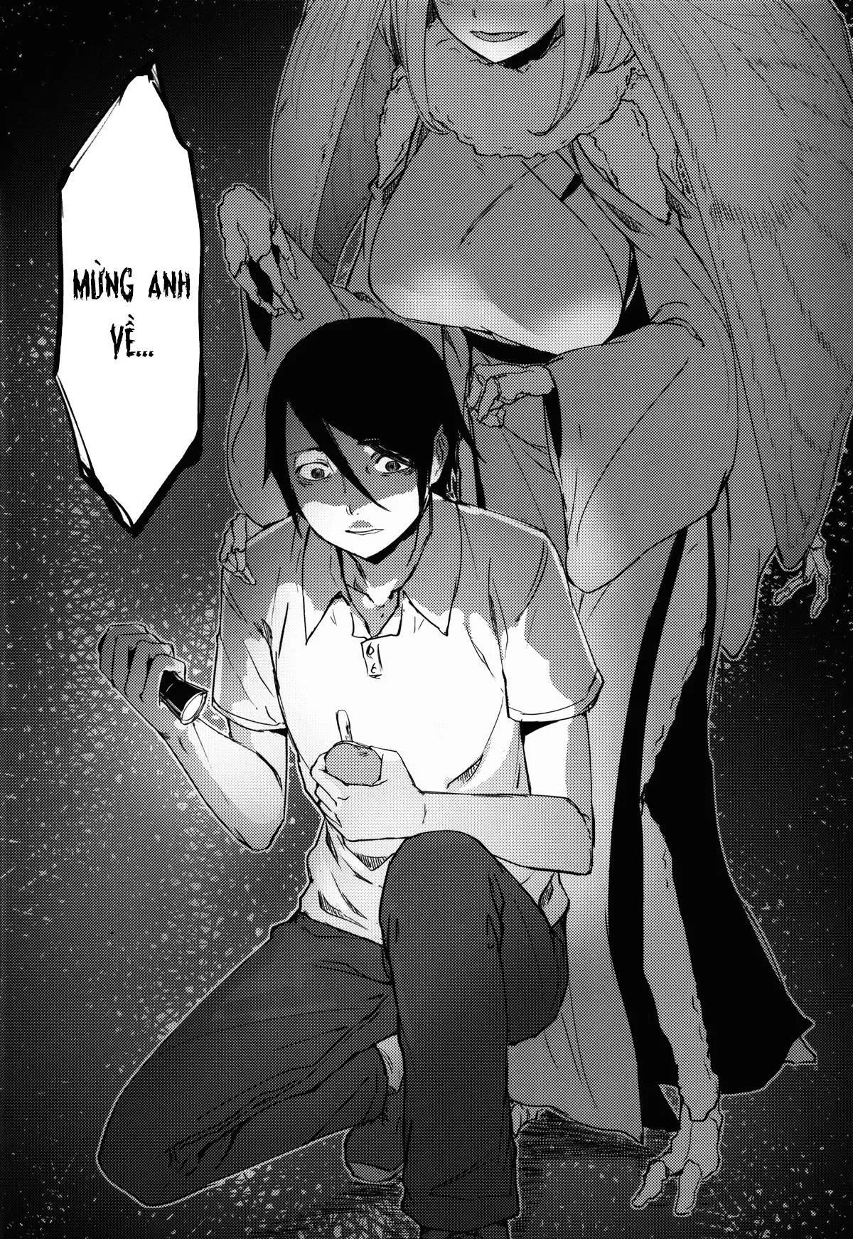 HentaiVN.net - Ảnh 10 - Nền Trắng Kí Ức [Shiragasane | Layers of White; 白襲 [英訳]] - Chap 2 - Ác mộng