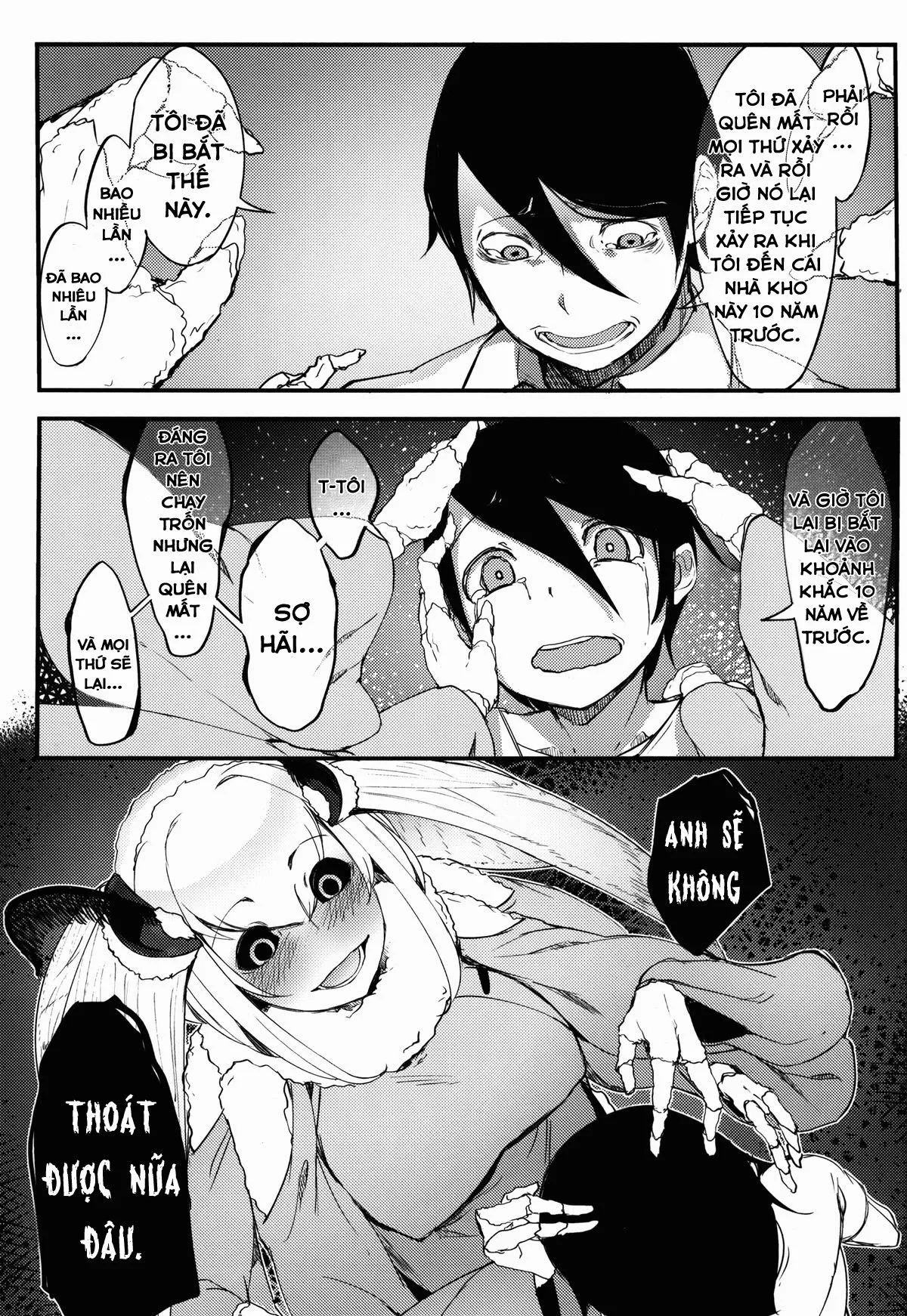 HentaiVN.net - Ảnh 13 - Nền Trắng Kí Ức [Shiragasane | Layers of White; 白襲 [英訳]] - Chap 2 - Ác mộng