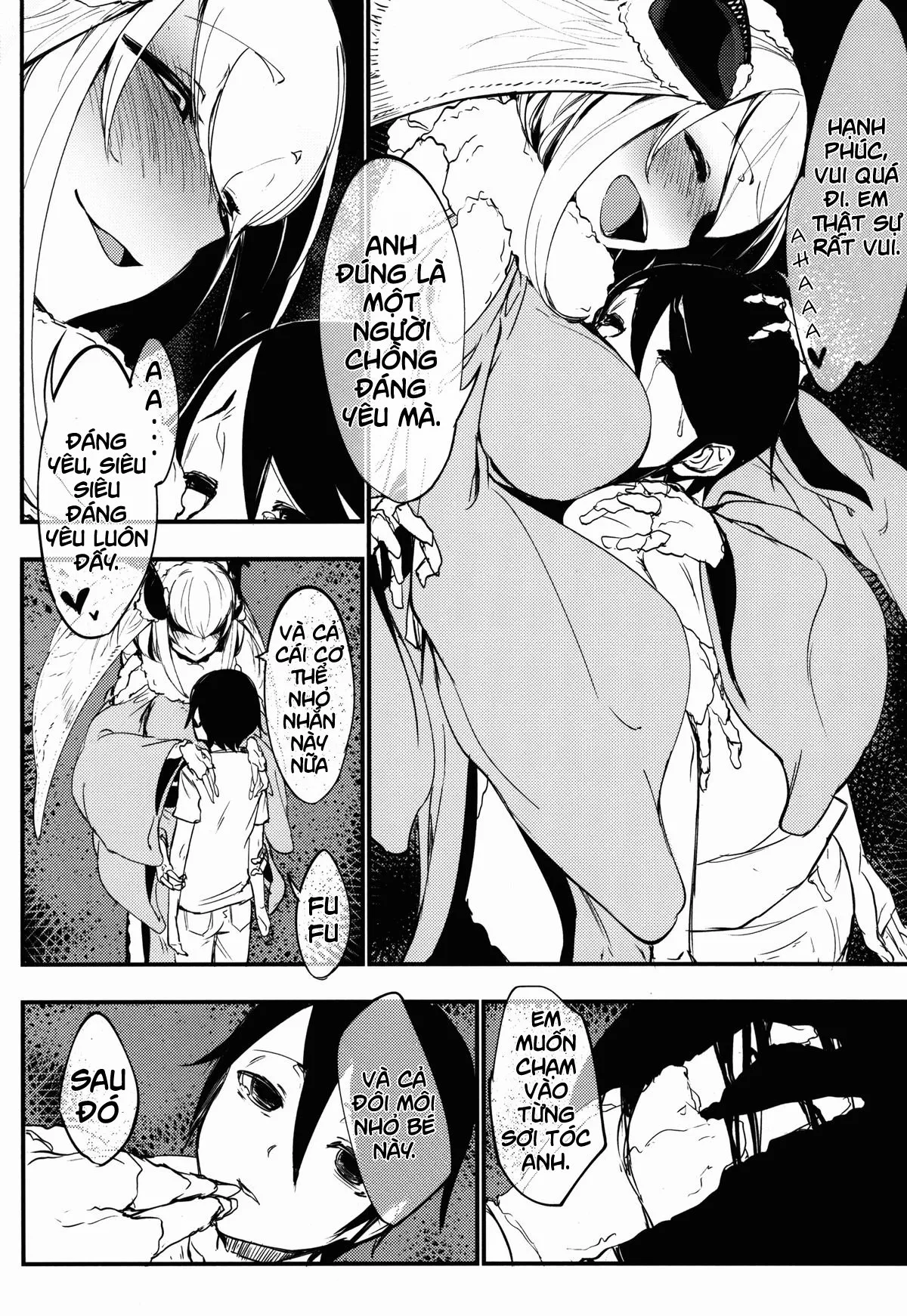 HentaiVN.net - Ảnh 14 - Nền Trắng Kí Ức [Shiragasane | Layers of White; 白襲 [英訳]] - Chap 2 - Ác mộng