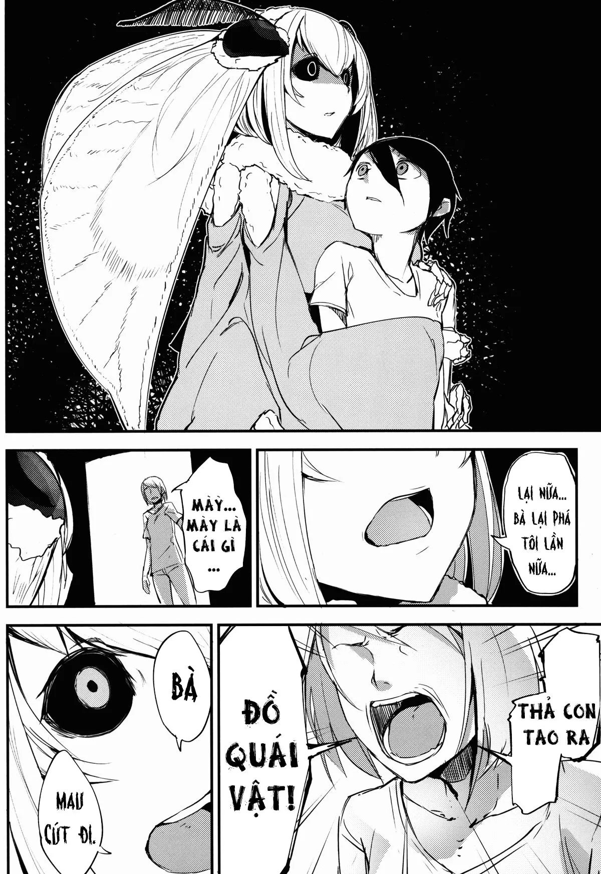 HentaiVN.net - Ảnh 29 - Nền Trắng Kí Ức [Shiragasane | Layers of White; 白襲 [英訳]] - Chap 2 - Ác mộng