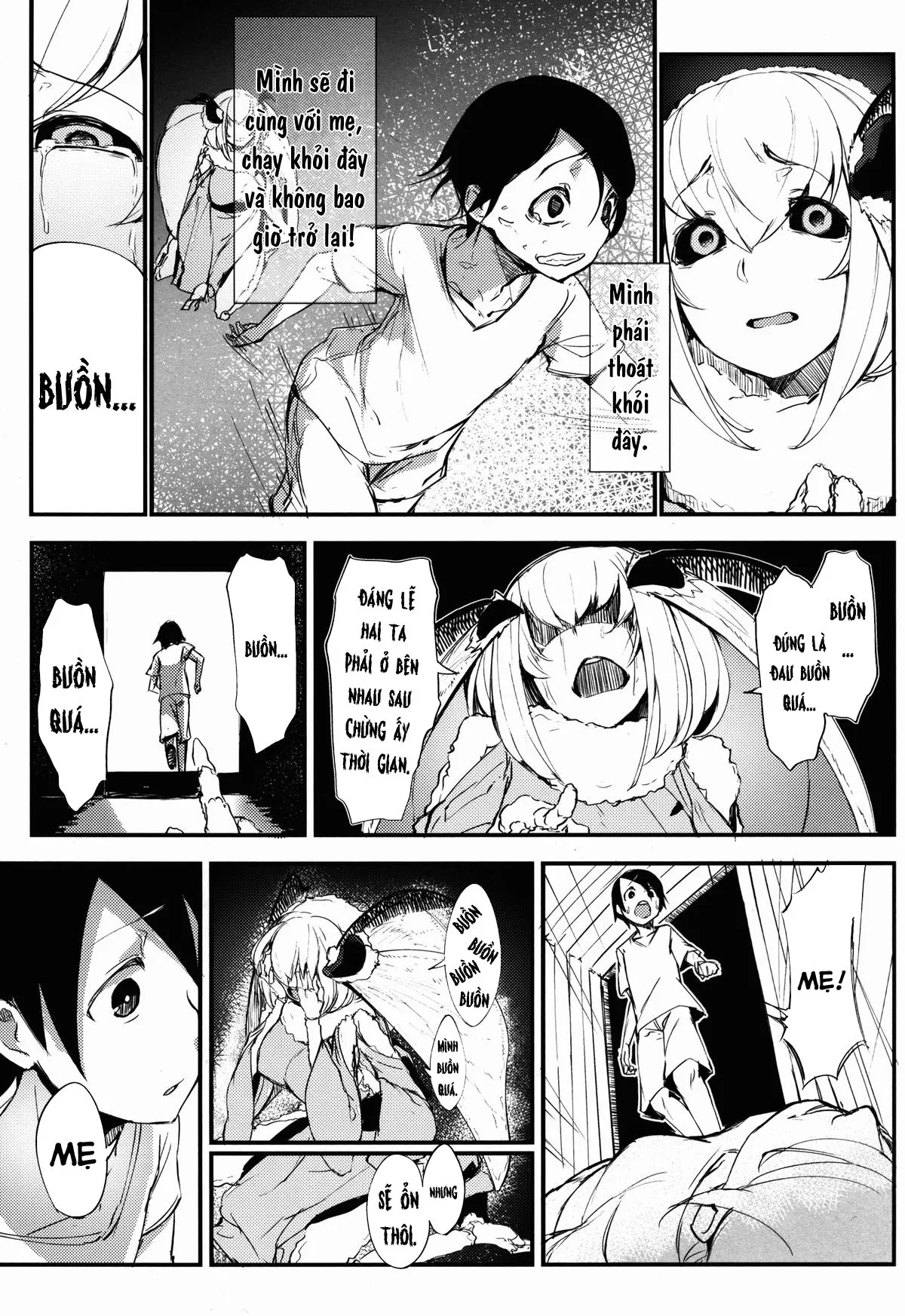 HentaiVN.net - Ảnh 32 - Nền Trắng Kí Ức [Shiragasane | Layers of White; 白襲 [英訳]] - Chap 2 - Ác mộng