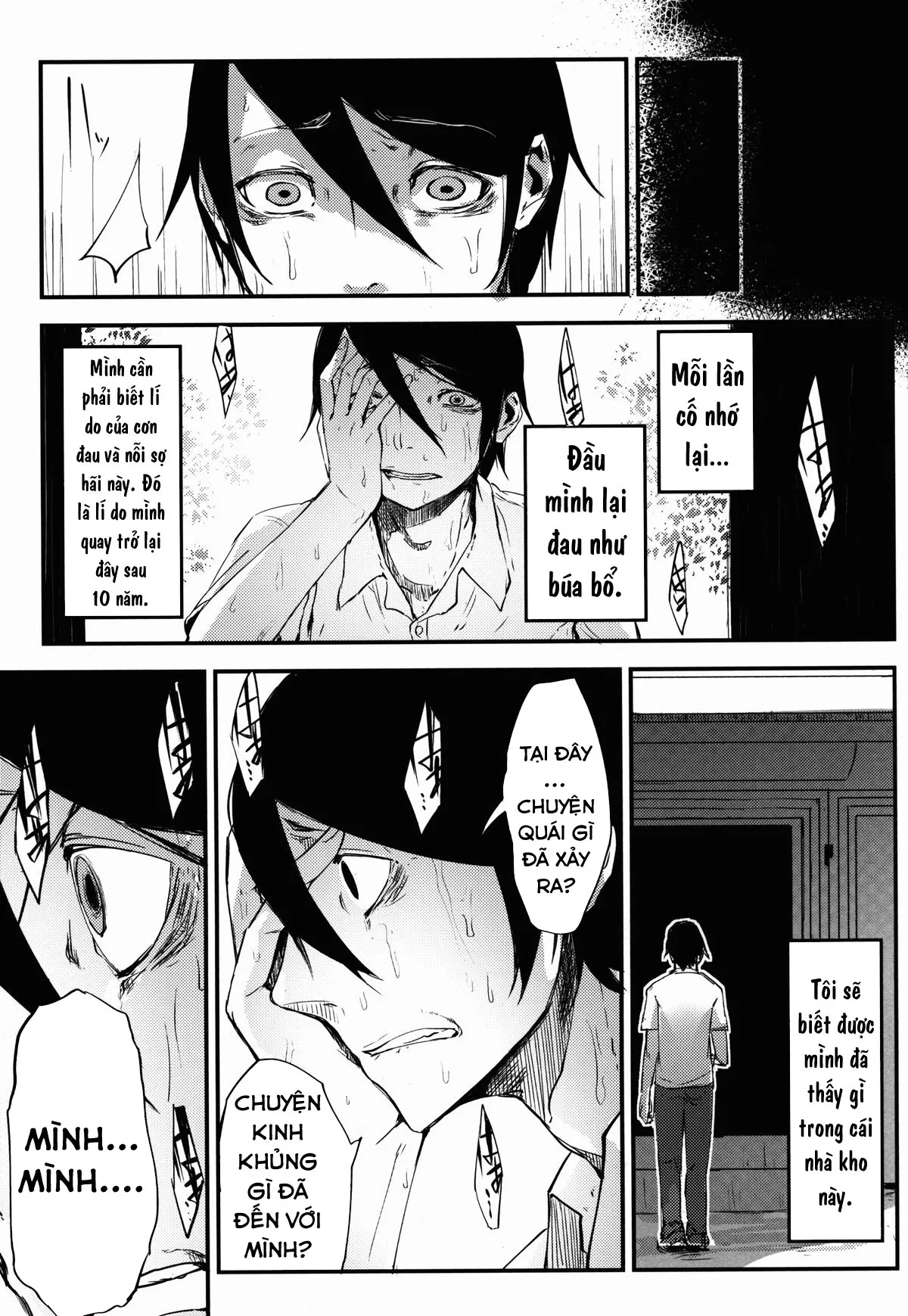 HentaiVN.net - Ảnh 34 - Nền Trắng Kí Ức [Shiragasane | Layers of White; 白襲 [英訳]] - Chap 2 - Ác mộng