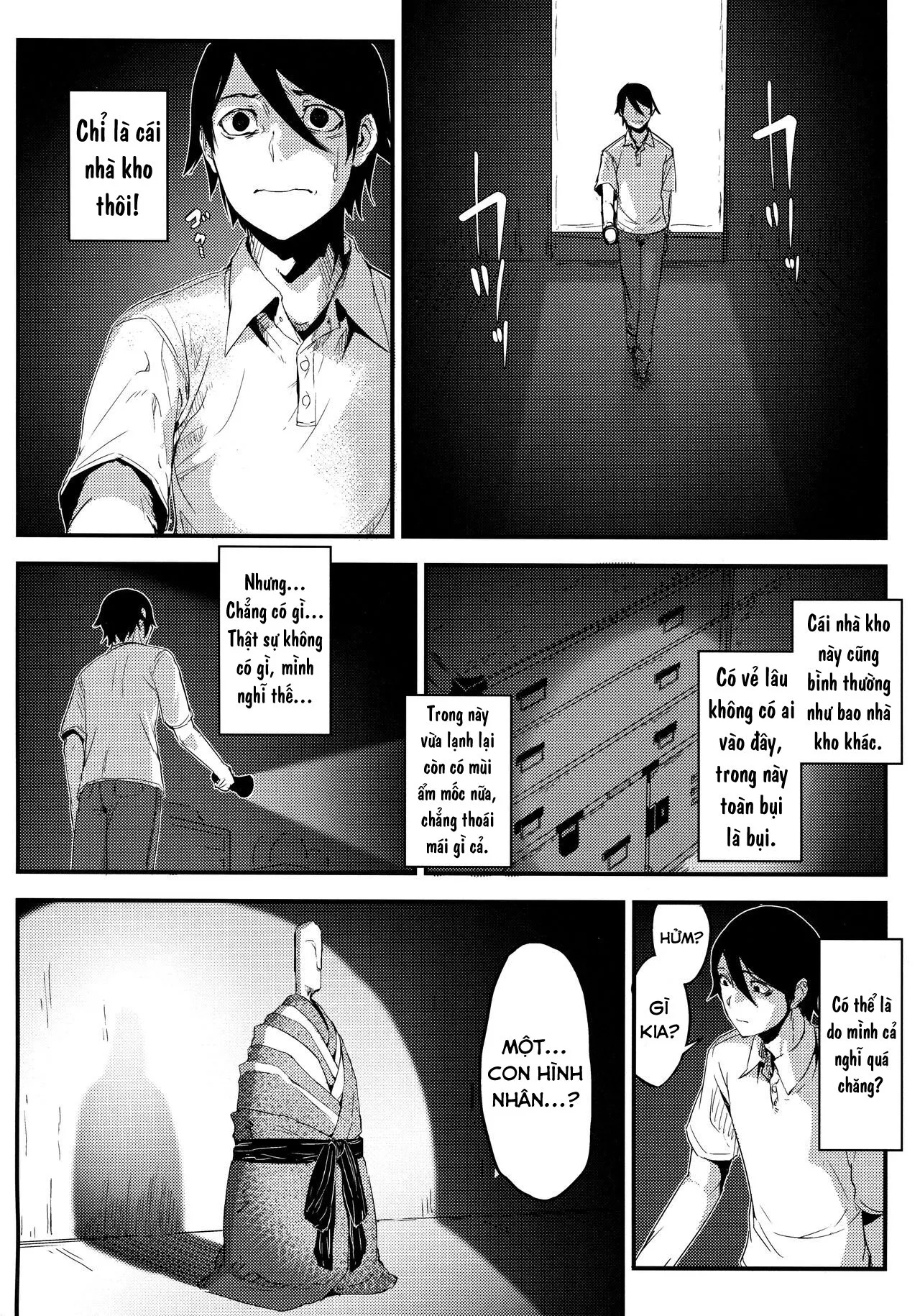 HentaiVN.net - Ảnh 9 - Nền Trắng Kí Ức [Shiragasane | Layers of White; 白襲 [英訳]] - Chap 4 - Kết thúc vòng lặp - Bad Ending