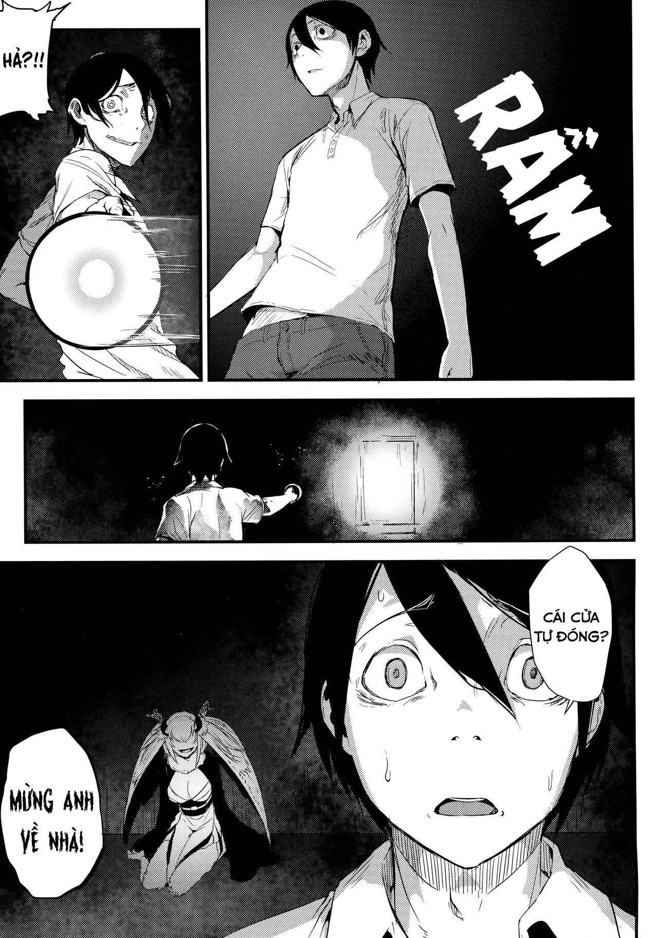HentaiVN.net - Ảnh 10 - Nền Trắng Kí Ức [Shiragasane | Layers of White; 白襲 [英訳]] - Chap 4 - Kết thúc vòng lặp - Bad Ending