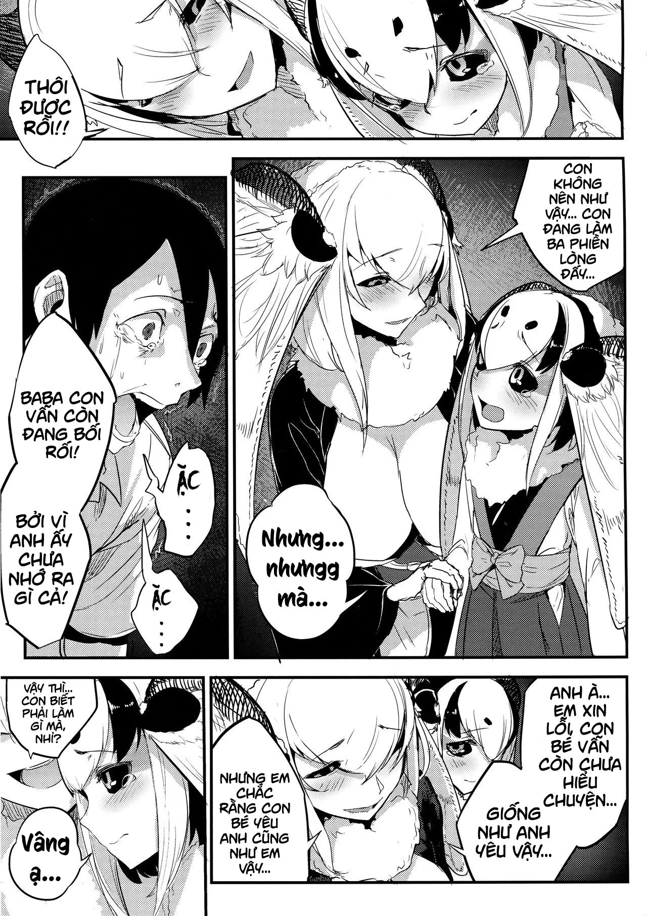 HentaiVN.net - Ảnh 16 - Nền Trắng Kí Ức [Shiragasane | Layers of White; 白襲 [英訳]] - Chap 4 - Kết thúc vòng lặp - Bad Ending