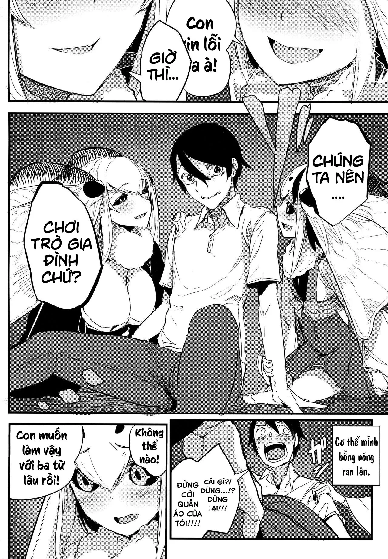 HentaiVN.net - Ảnh 17 - Nền Trắng Kí Ức [Shiragasane | Layers of White; 白襲 [英訳]] - Chap 4 - Kết thúc vòng lặp - Bad Ending