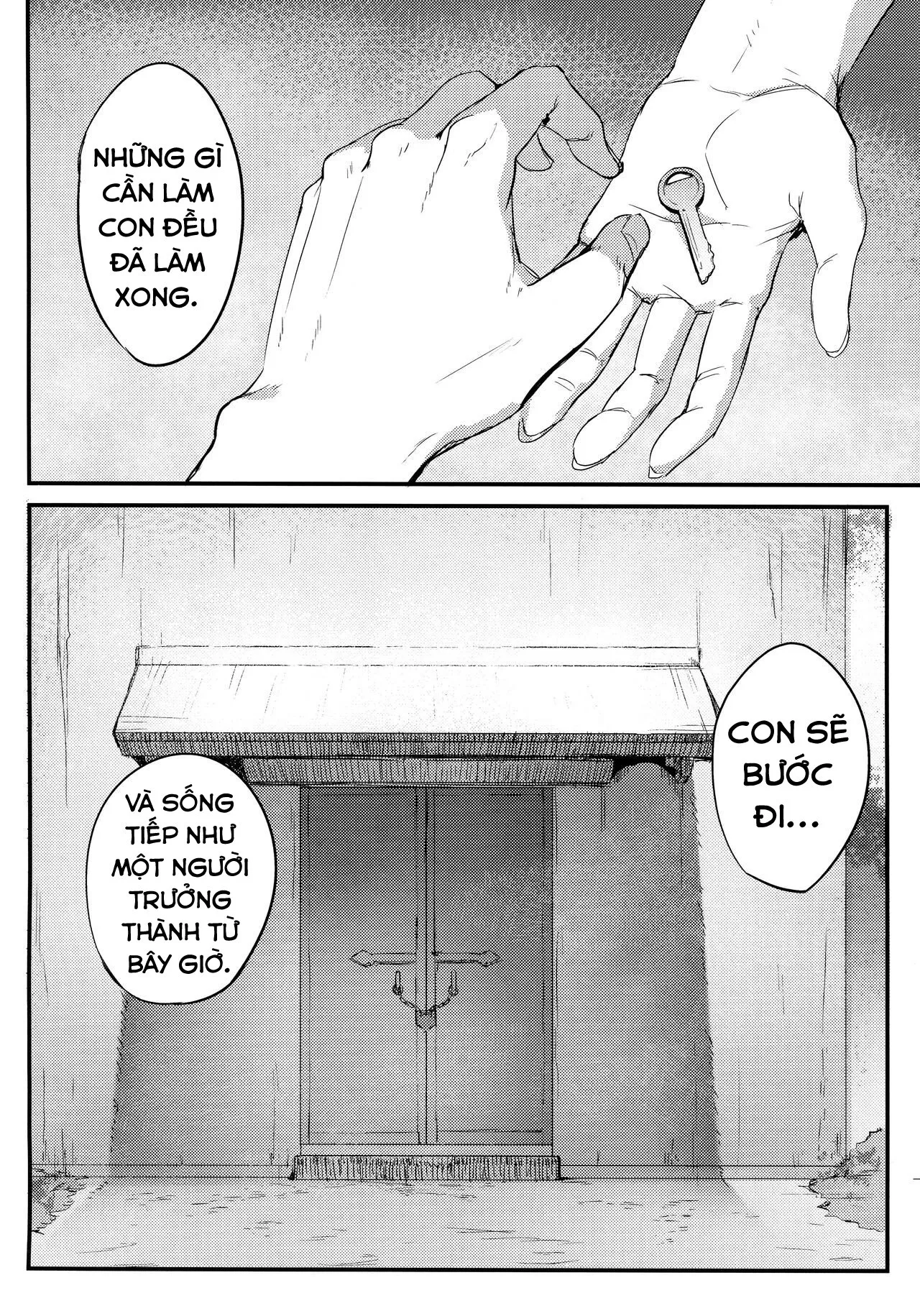 HentaiVN.net - Ảnh 41 - Nền Trắng Kí Ức [Shiragasane | Layers of White; 白襲 [英訳]] - Chap 4 - Kết thúc vòng lặp - Bad Ending