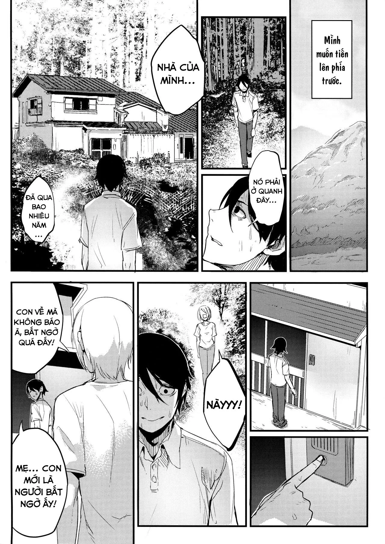 HentaiVN.net - Ảnh 7 - Nền Trắng Kí Ức [Shiragasane | Layers of White; 白襲 [英訳]] - Chap 4 - Kết thúc vòng lặp - Bad Ending