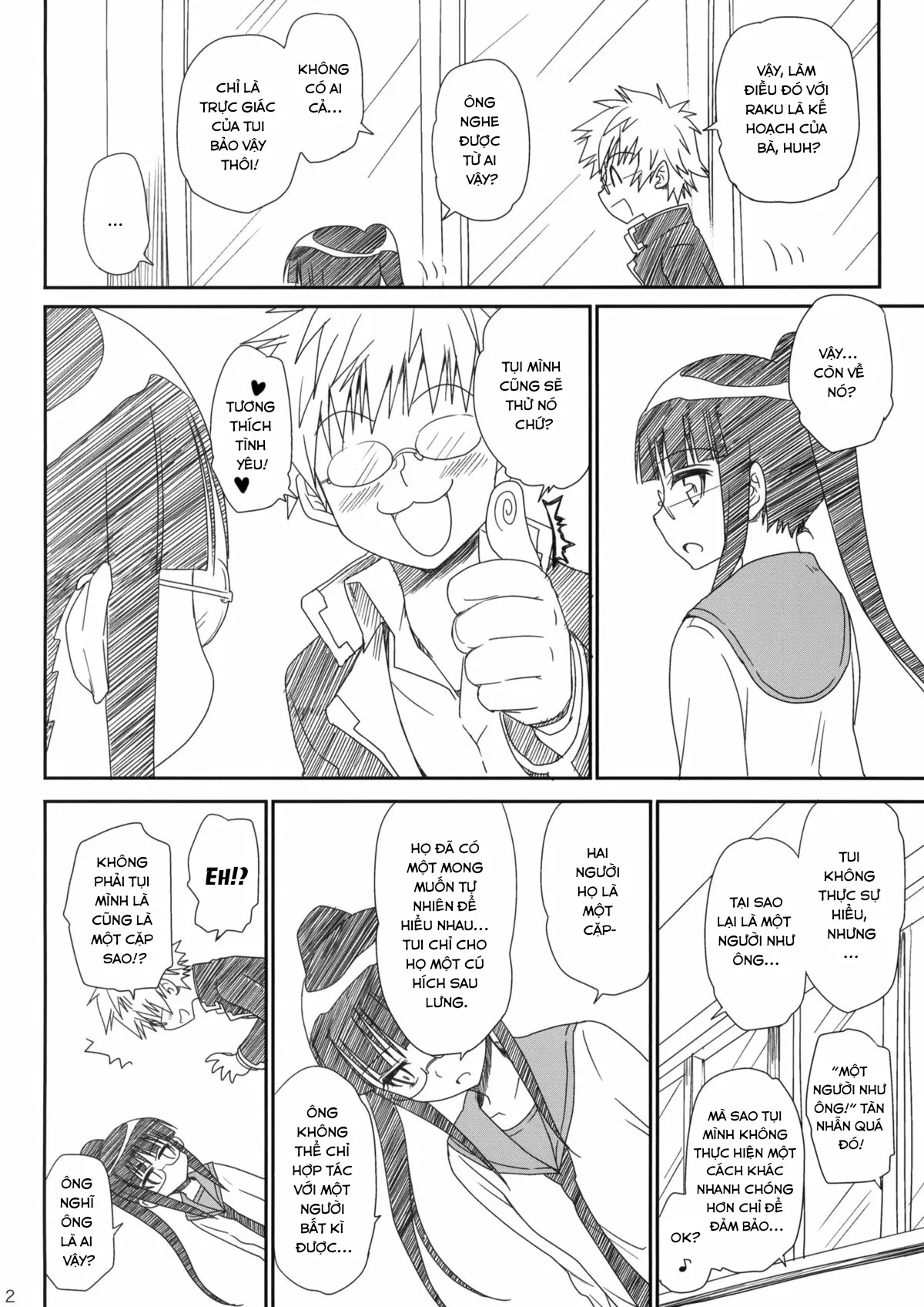 HentaiVN.net - Ảnh 2 - Megane no Yoshimi (Nisekoi). - Oneshot