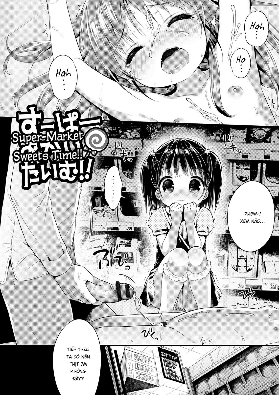 HentaiVN.net - Ảnh 3 - Siêu thị ngọt ngào [Super Okashi Time!! ; Super-Market Sweets Time!!; すーぱーおかしたいむ!!] - Oneshot