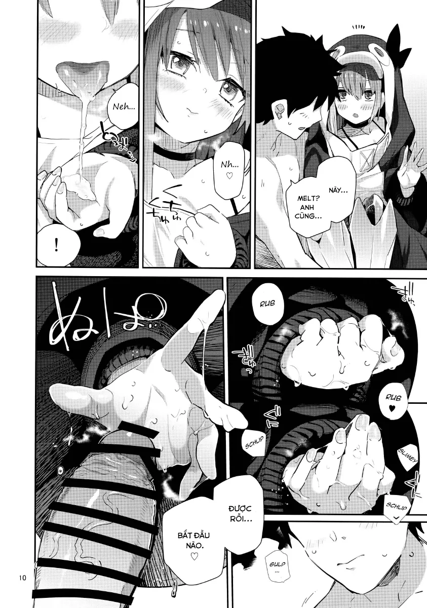 HentaiVN.net - Ảnh 10 - Melt Ga Kanjinai Hon Λ [Λ Melt Can't Feel Anything] - Oneshot