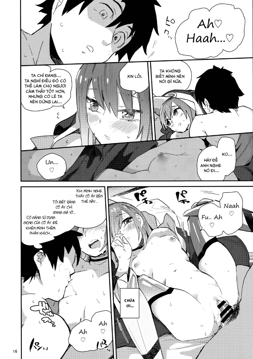 HentaiVN.net - Ảnh 16 - Melt Ga Kanjinai Hon Λ [Λ Melt Can't Feel Anything] - Oneshot