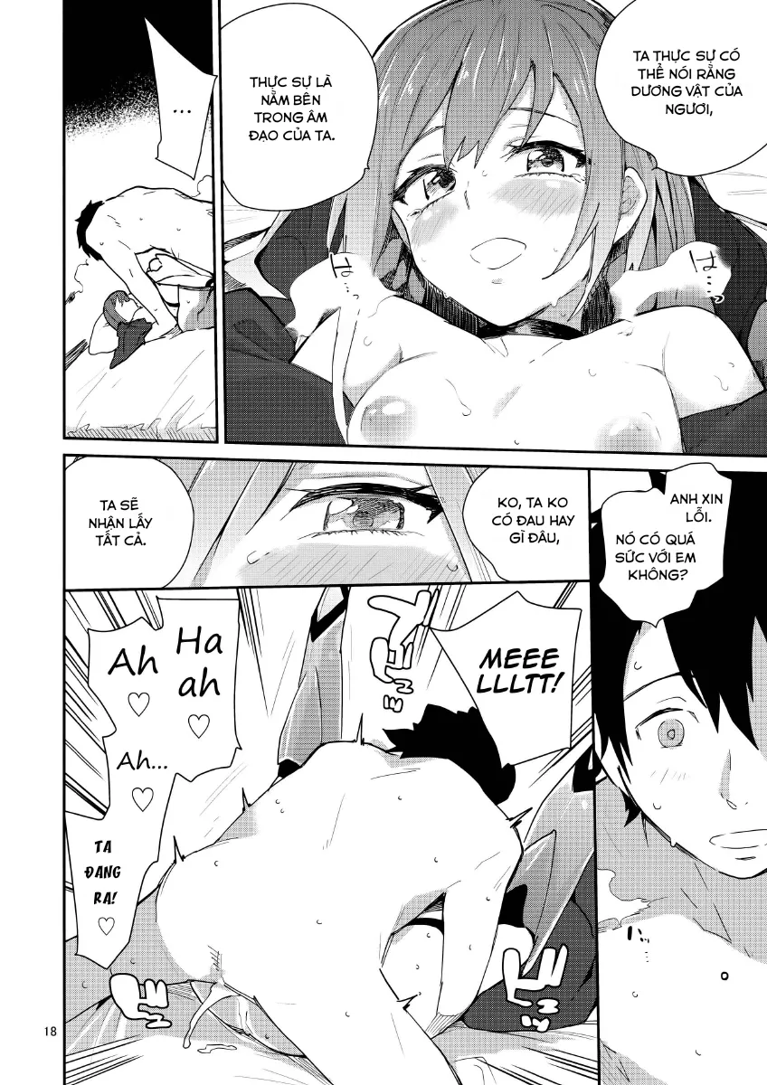 HentaiVN.net - Ảnh 18 - Melt Ga Kanjinai Hon Λ [Λ Melt Can't Feel Anything] - Oneshot