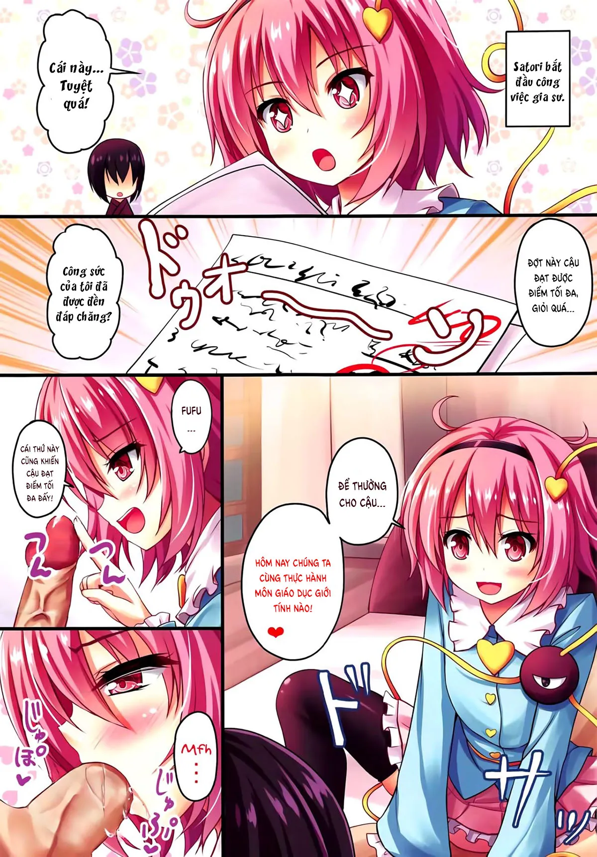 HentaiVN.net - Ảnh 3 - Kateikyoushi no Satori-sensei [家庭教師のさとり先生] - Oneshot