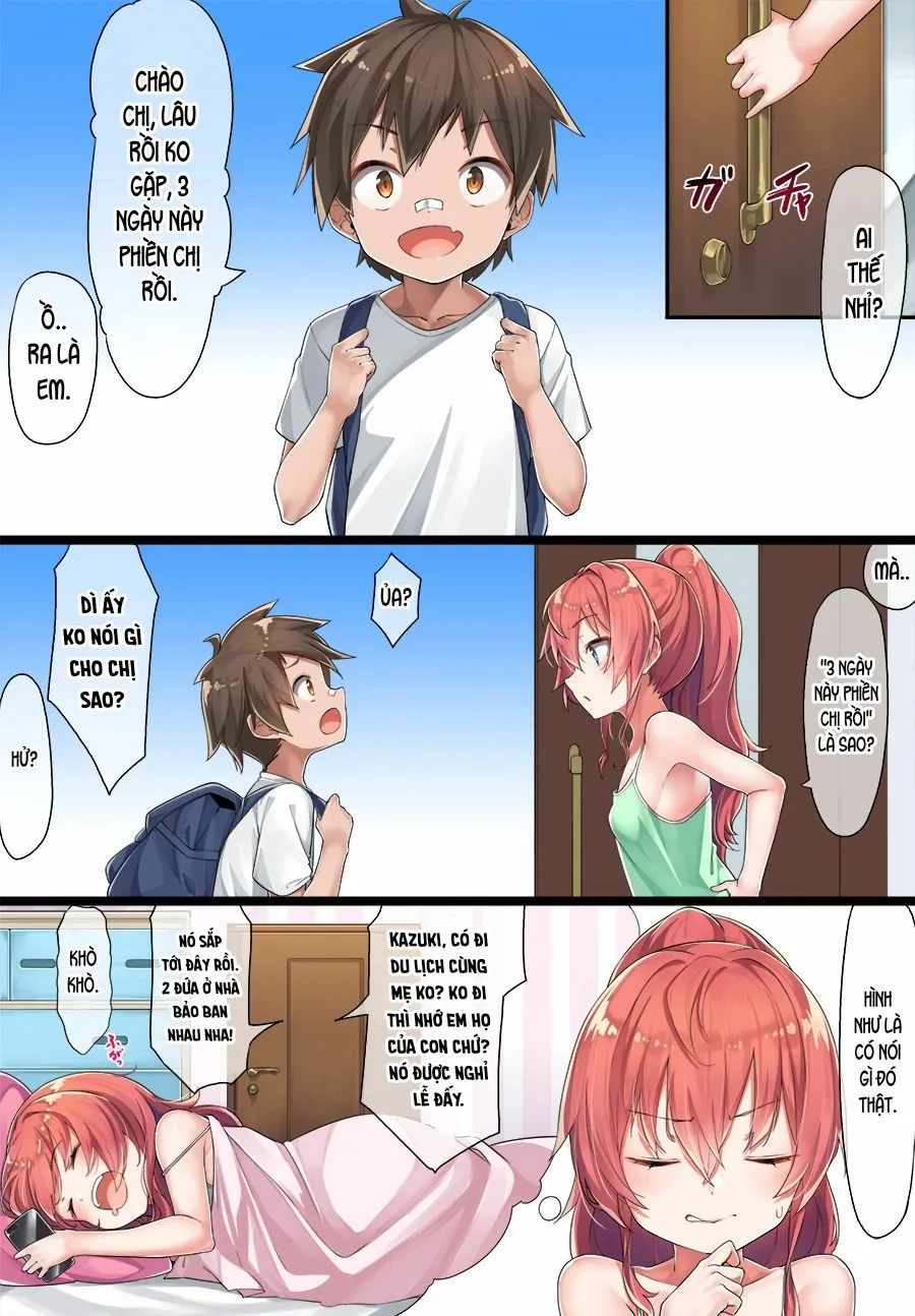 HentaiVN.net - Ảnh 3 - OneShota Kazuki-senpai [おねしょた和希先輩] - Chap 1: Chị và em.