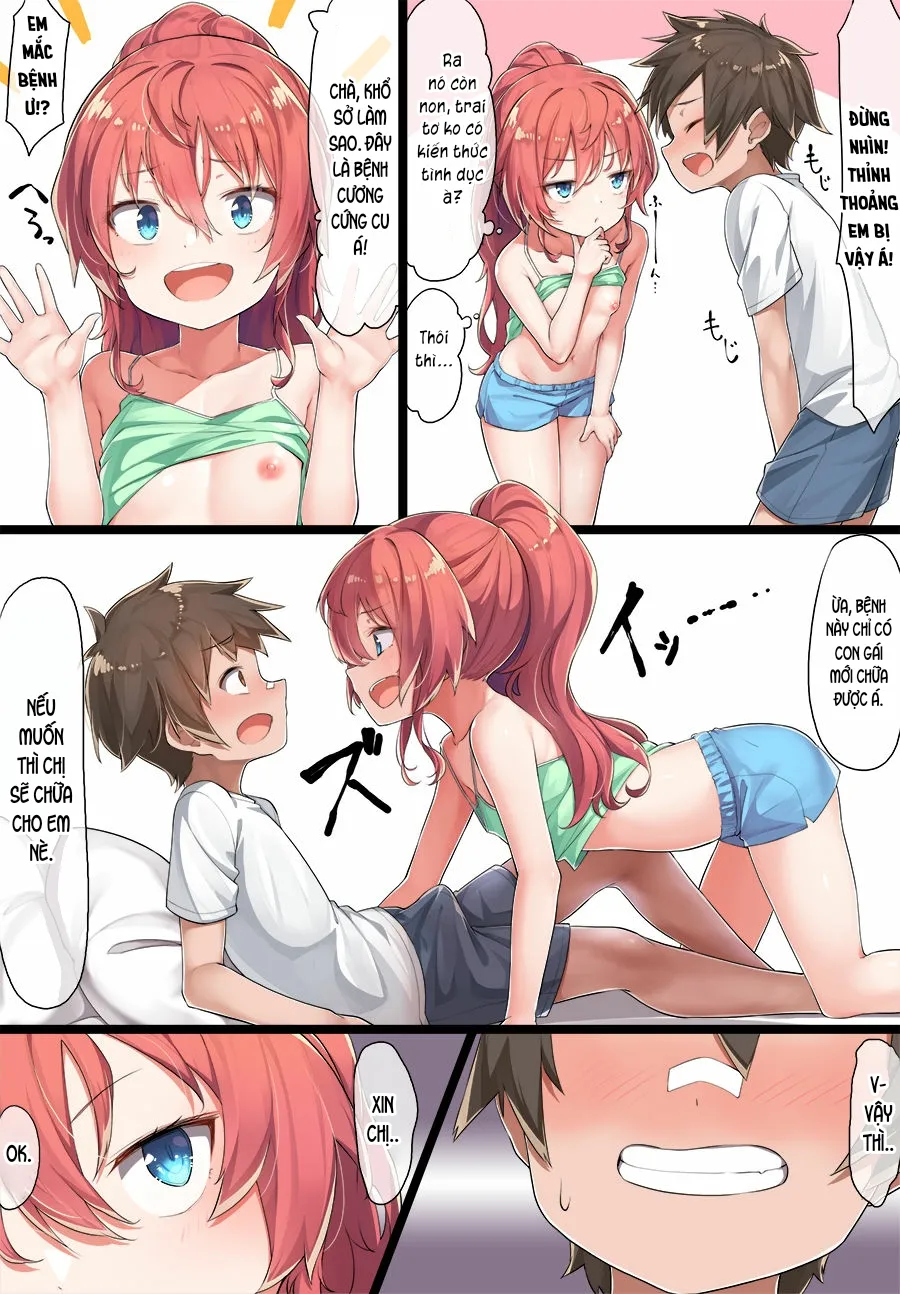 HentaiVN.net - Ảnh 8 - OneShota Kazuki-senpai [おねしょた和希先輩] - Chap 1: Chị và em.