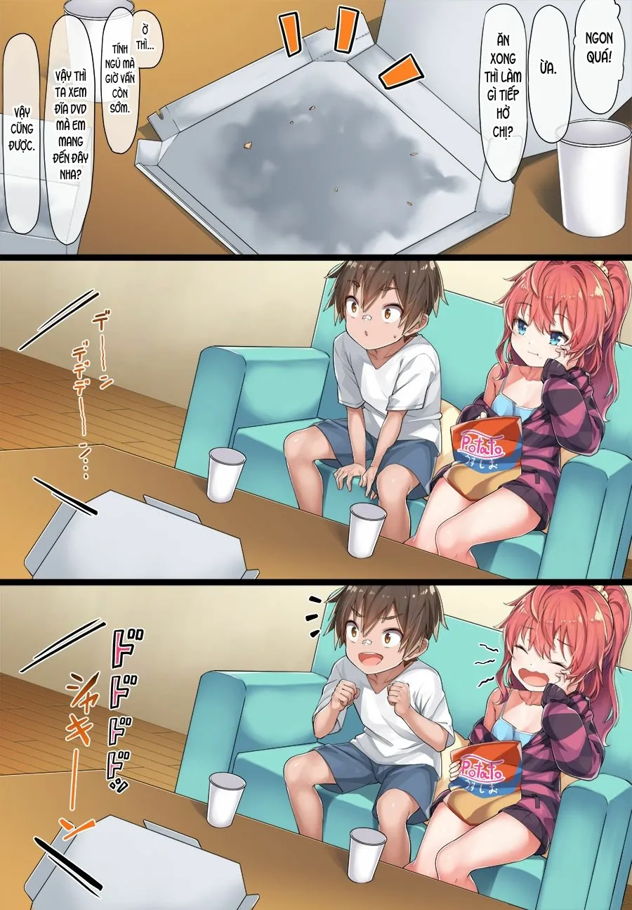HentaiVN.net - Ảnh 7 - OneShota Kazuki-senpai [おねしょた和希先輩] - Chap 2: Á à.