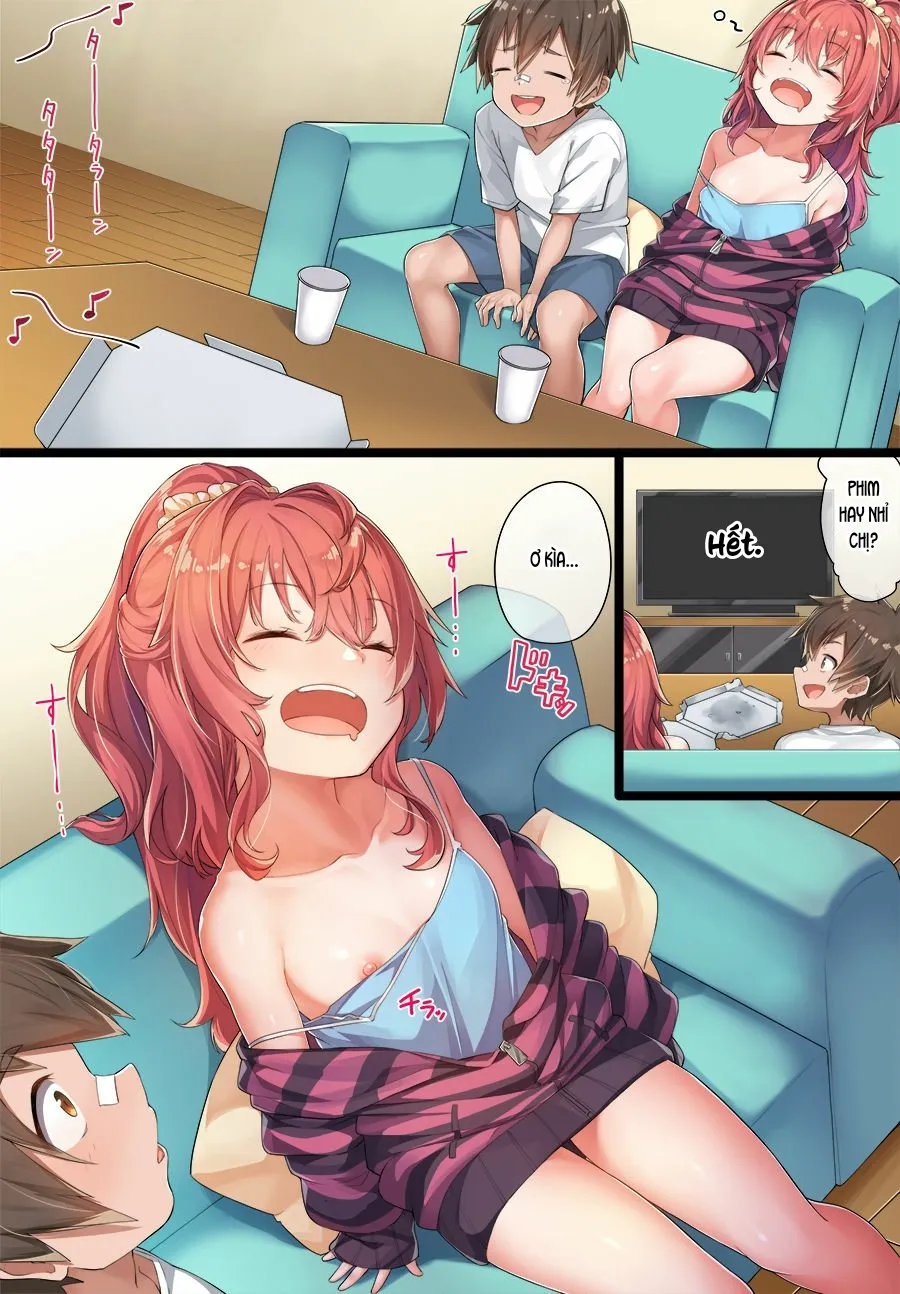 HentaiVN.net - Ảnh 8 - OneShota Kazuki-senpai [おねしょた和希先輩] - Chap 2: Á à.