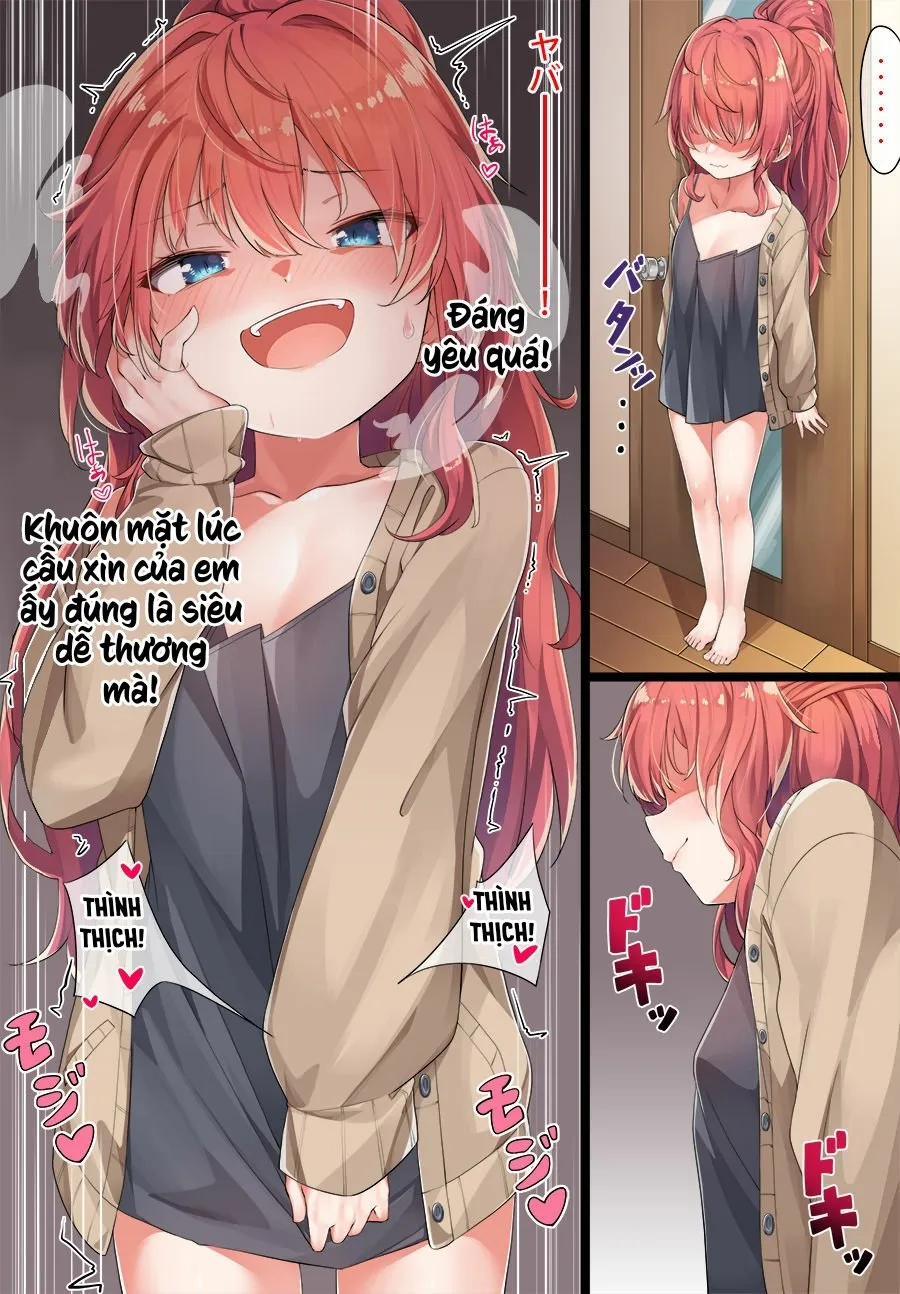 HentaiVN.net - Ảnh 5 - OneShota Kazuki-senpai [おねしょた和希先輩] - Chap 3: Khóa cái cu hư.