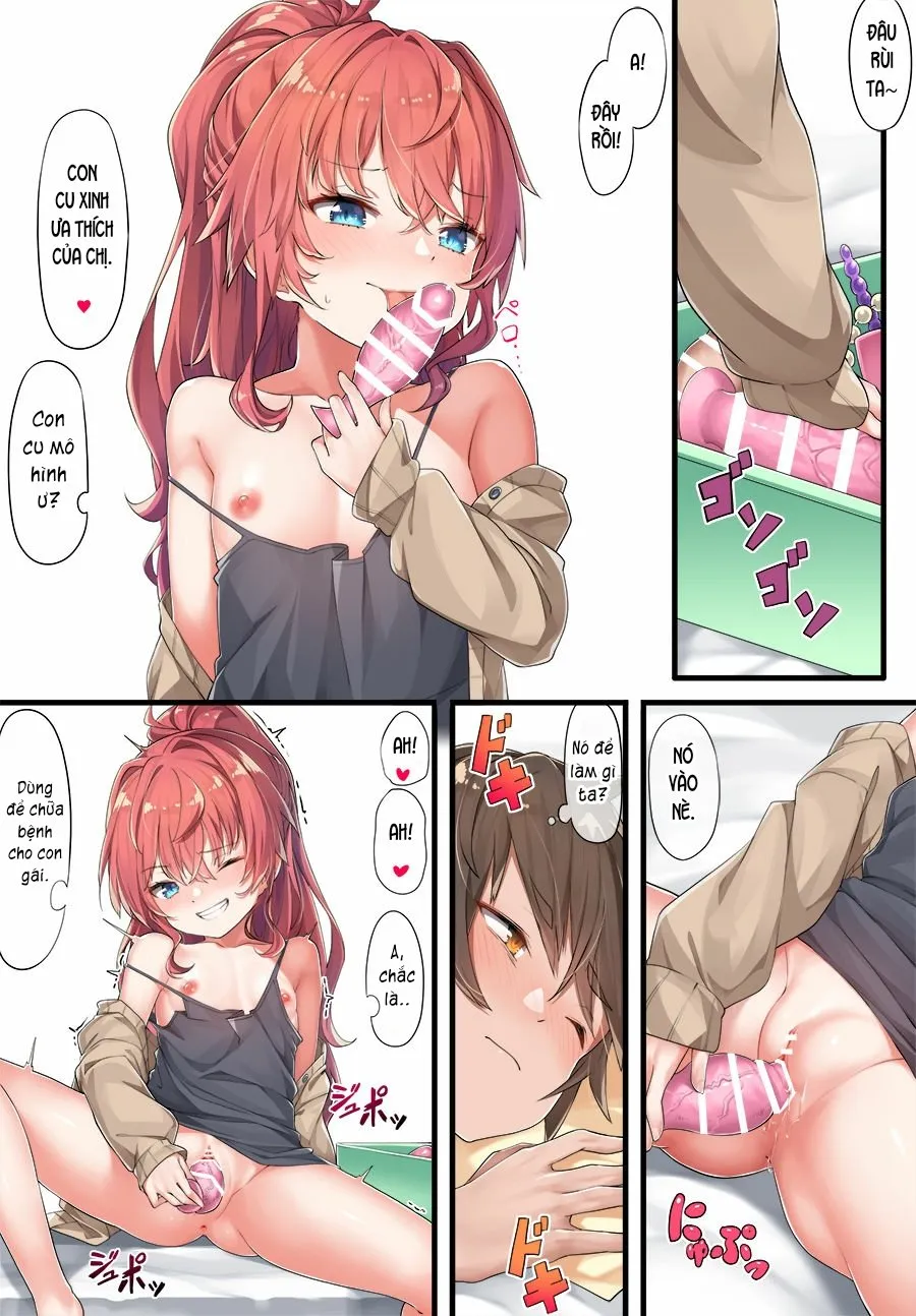 HentaiVN.net - Ảnh 9 - OneShota Kazuki-senpai [おねしょた和希先輩] - Chap 3: Khóa cái cu hư.