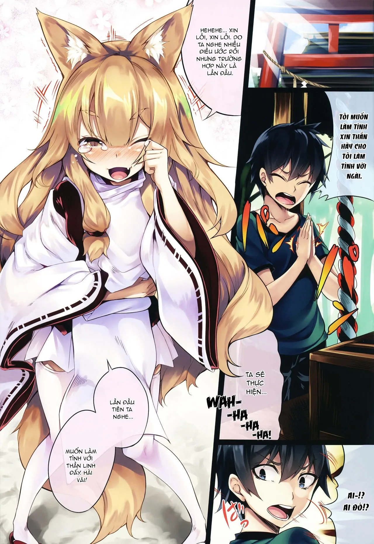 HentaiVN.net - Ảnh 3 - Địt thần cáo nổ cặc [Fox] - Oneshot
