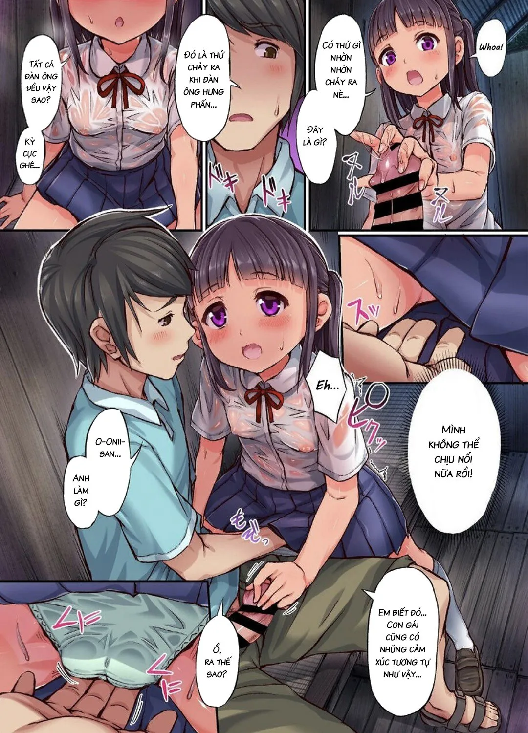 HentaiVN.net - Ảnh 7 - Let's Play with a Country Girl: Wet and See-Through Rain Shelter Edition [Inaka Shoujo to Asobou ~Nuresuke Amayadori Hen~] - Oneshot