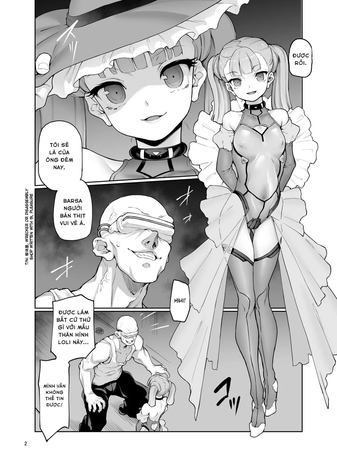 HentaiVN.net - Ảnh 3 - S.E.T [Chặt bé loli robot] - Oneshot