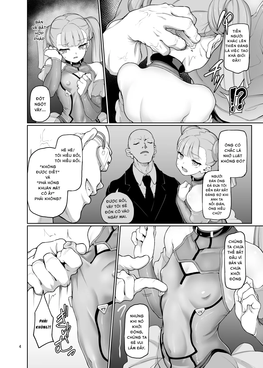 HentaiVN.net - Ảnh 5 - S.E.T [Chặt bé loli robot] - Oneshot