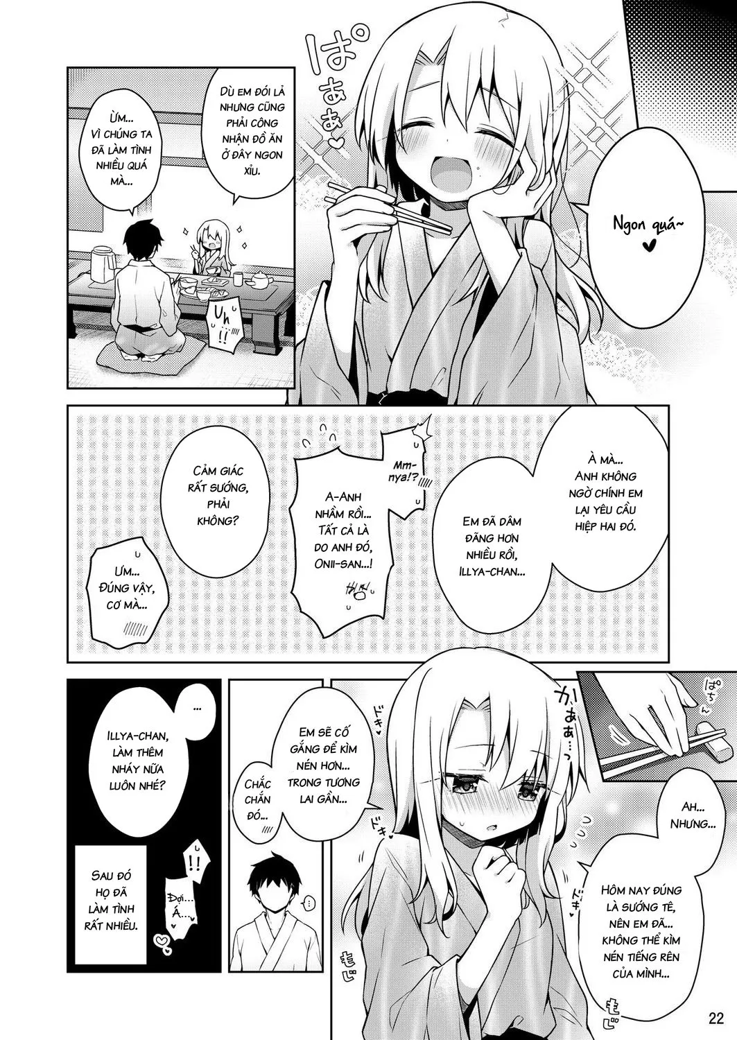 HentaiVN.net - Ảnh 23 - Entering The Hot Spring With Illya [Illya to Issho ni Onsen Hairo] - Oneshot