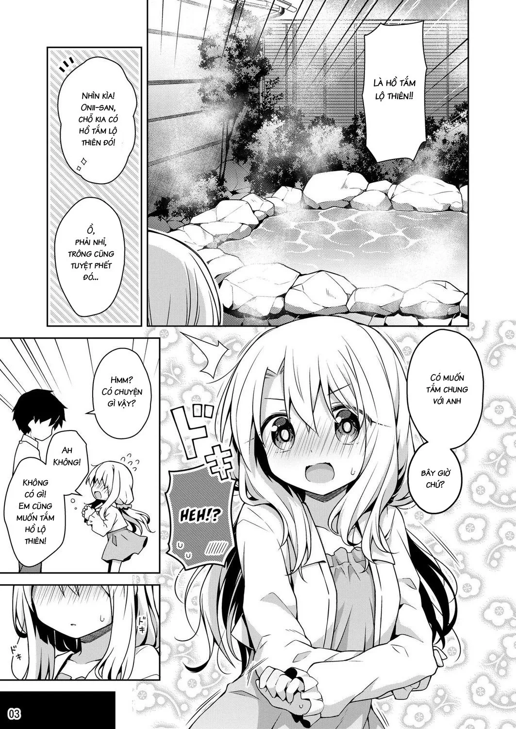 HentaiVN.net - Ảnh 4 - Entering The Hot Spring With Illya [Illya to Issho ni Onsen Hairo] - Oneshot