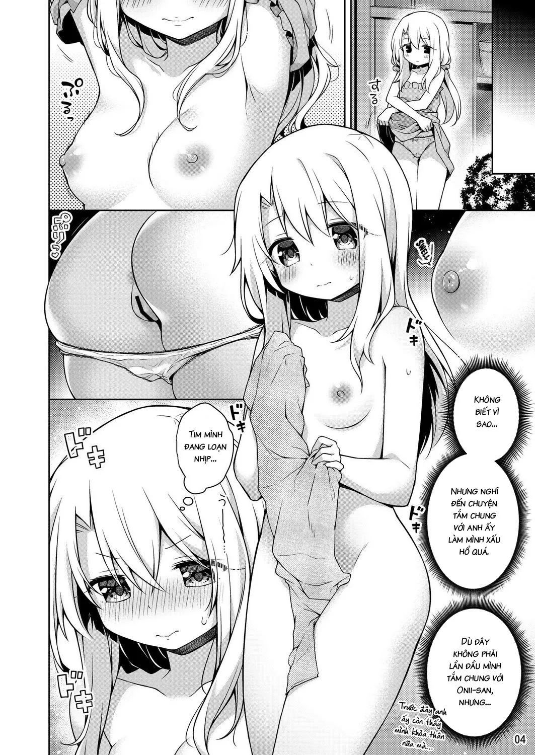 HentaiVN.net - Ảnh 5 - Entering The Hot Spring With Illya [Illya to Issho ni Onsen Hairo] - Oneshot