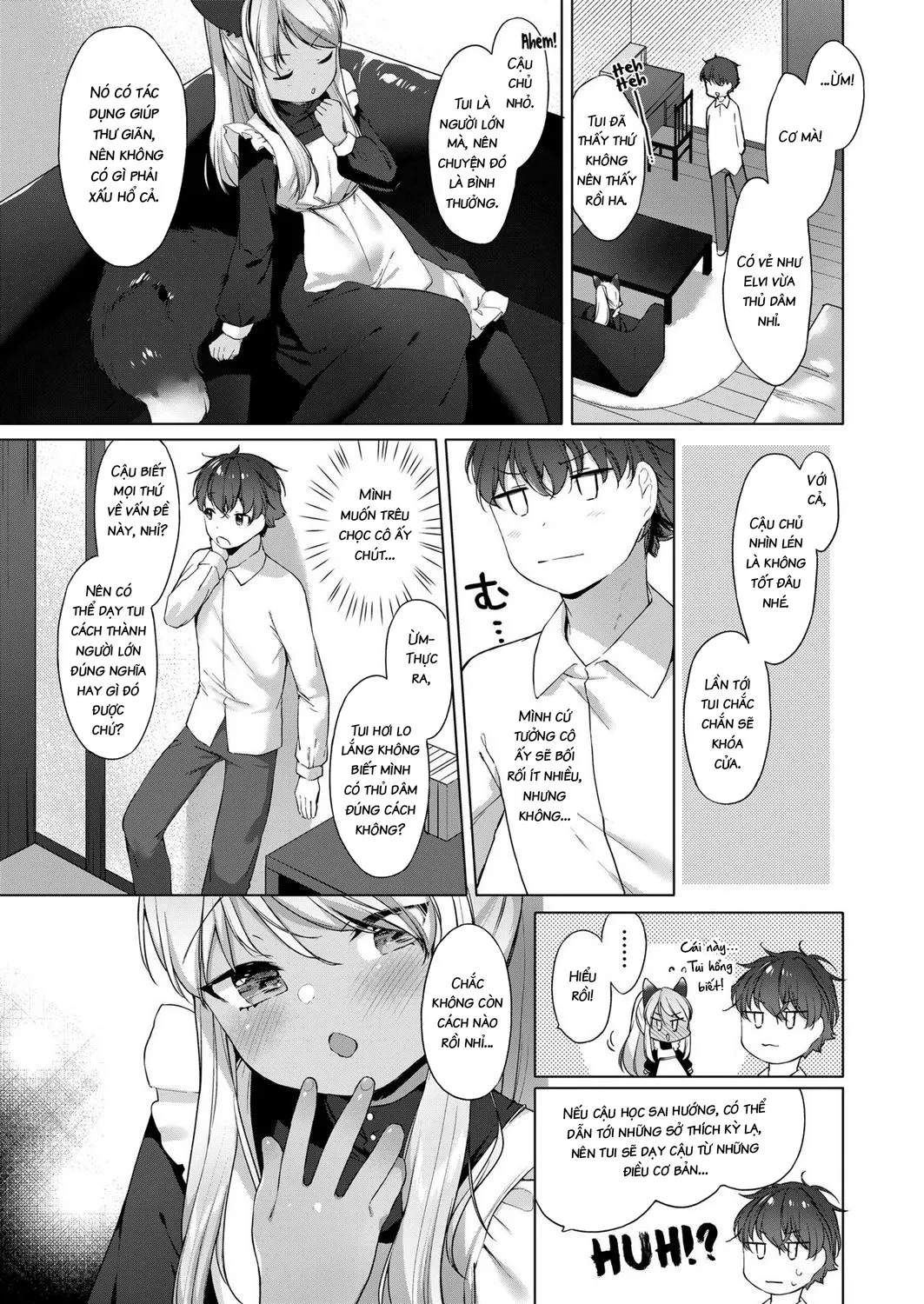 HentaiVN.net - Ảnh 7 - An Overprotective Maid's Unknown Affection [Kahogo Maid no Shinko Shirazu] - Oneshot