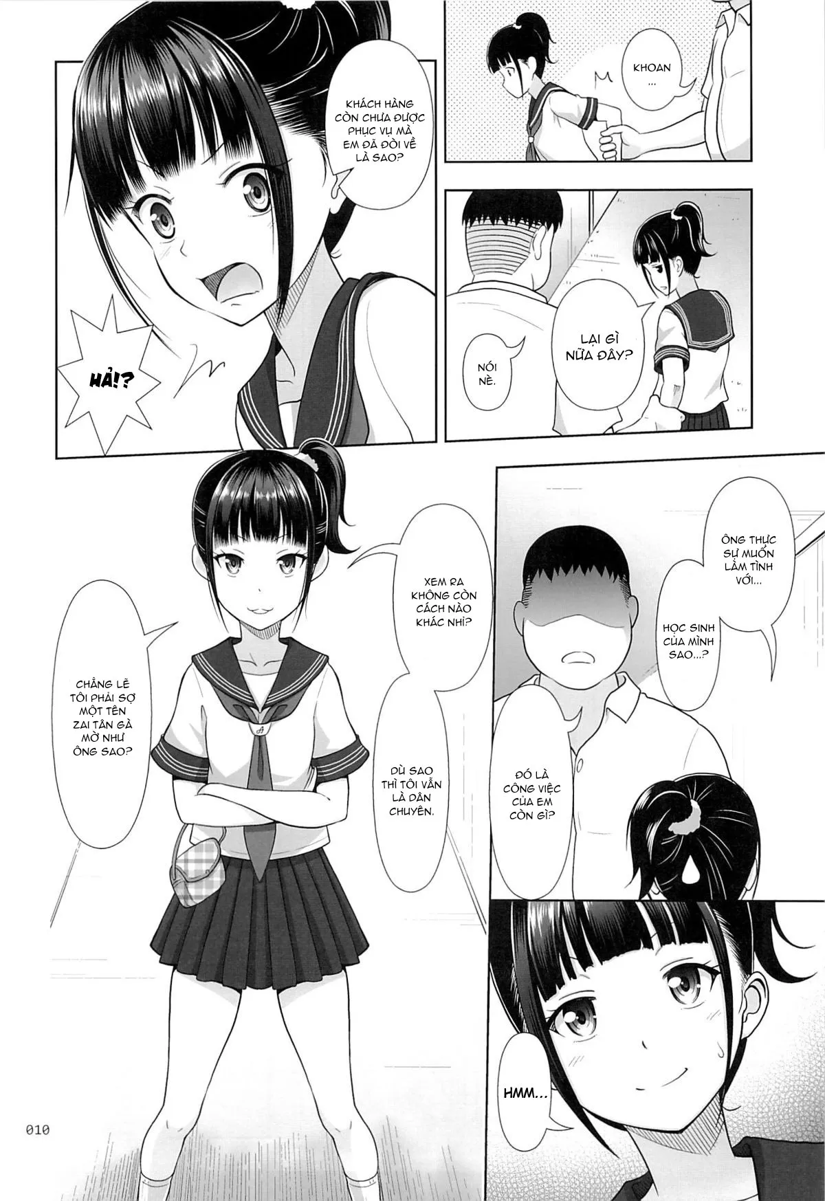 HentaiVN.net - Ảnh 10 - Dịch vụ chuyển phát phò non [Delivery na Syoujo no Ehon] - Chap 1