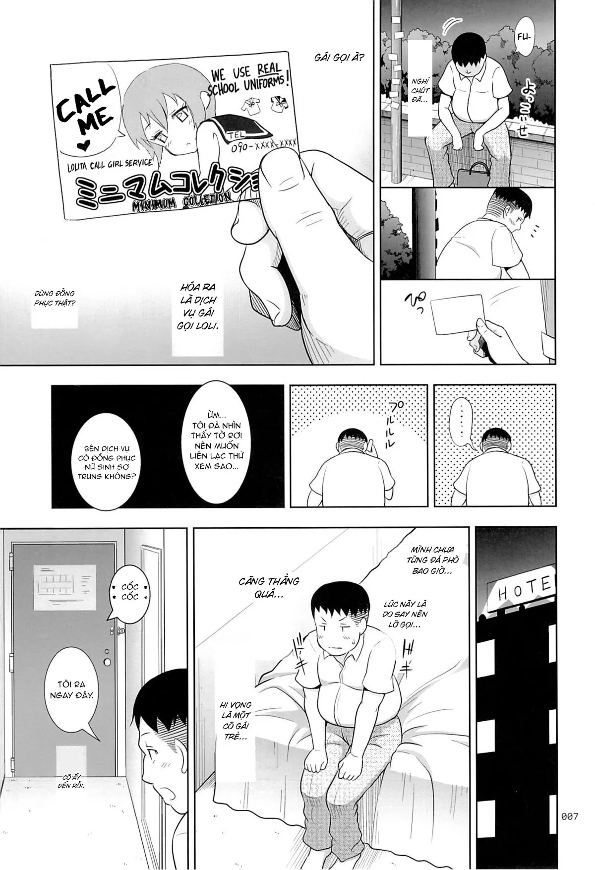 HentaiVN.net - Ảnh 7 - Dịch vụ chuyển phát phò non [Delivery na Syoujo no Ehon] - Chap 1