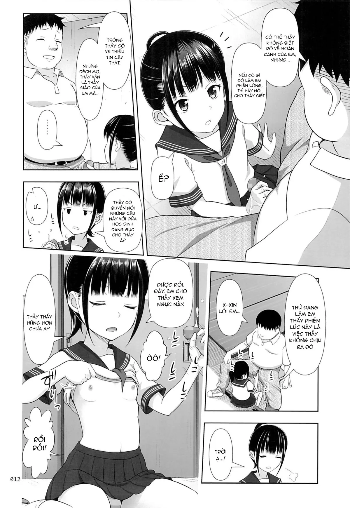 HentaiVN.net - Ảnh 12 - Dịch vụ chuyển phát phò non [Delivery na Syoujo no Ehon] - Chap 2