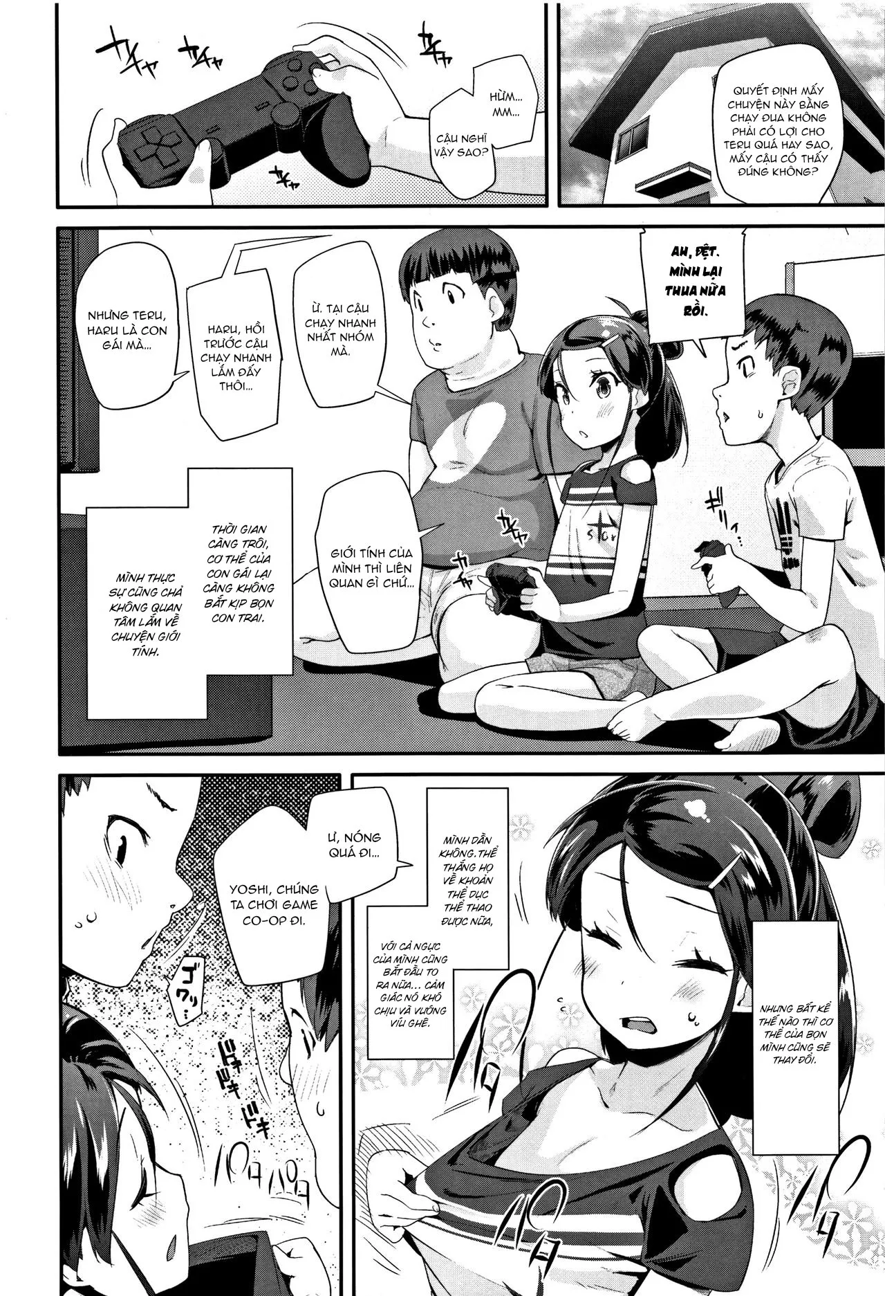 HentaiVN.net - Ảnh 4 - Hấp diêm cô bạn thuở nhỏ [Kirakira Otona Lesson, Gender Free] - Oneshot