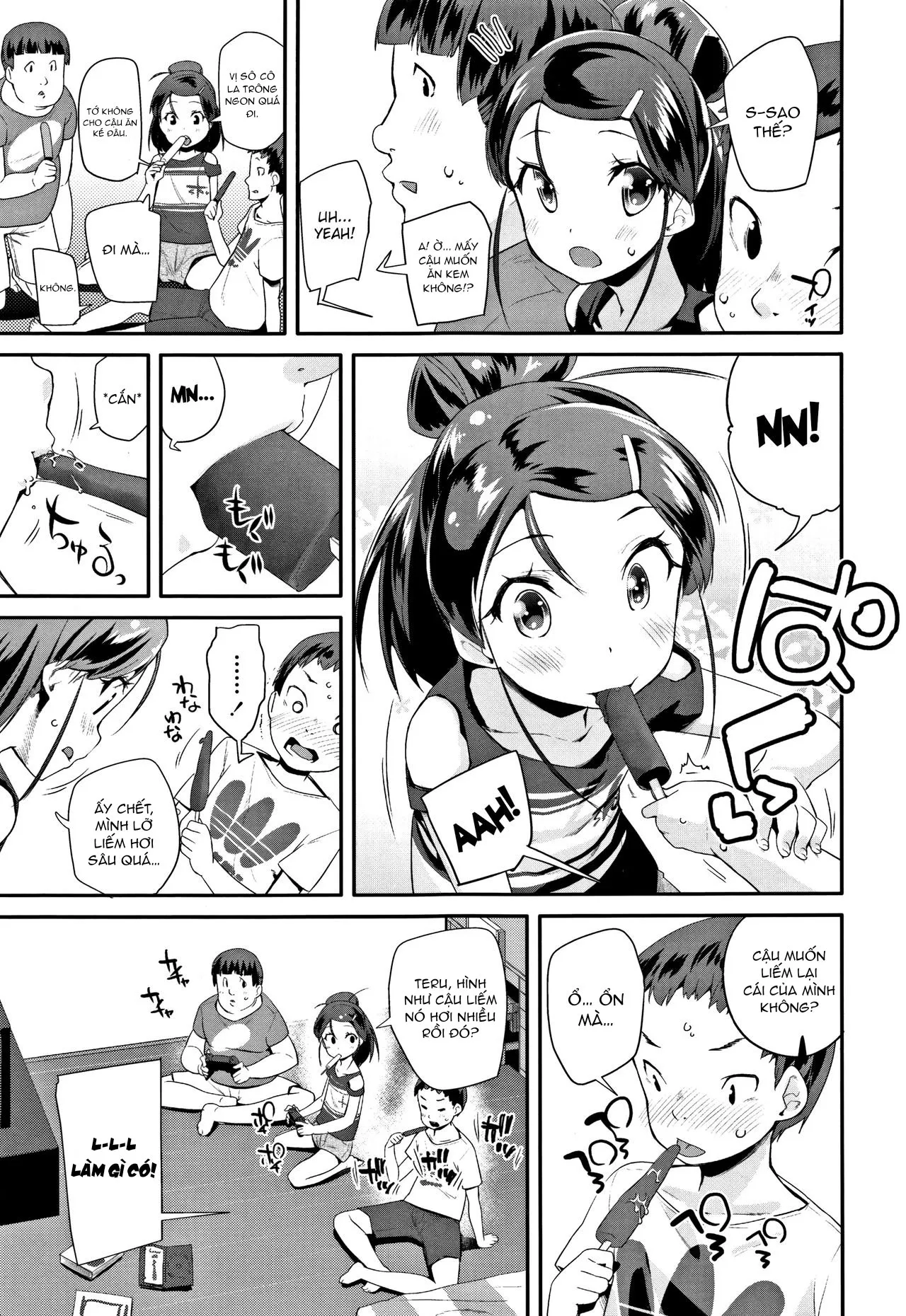 HentaiVN.net - Ảnh 5 - Hấp diêm cô bạn thuở nhỏ [Kirakira Otona Lesson, Gender Free] - Oneshot