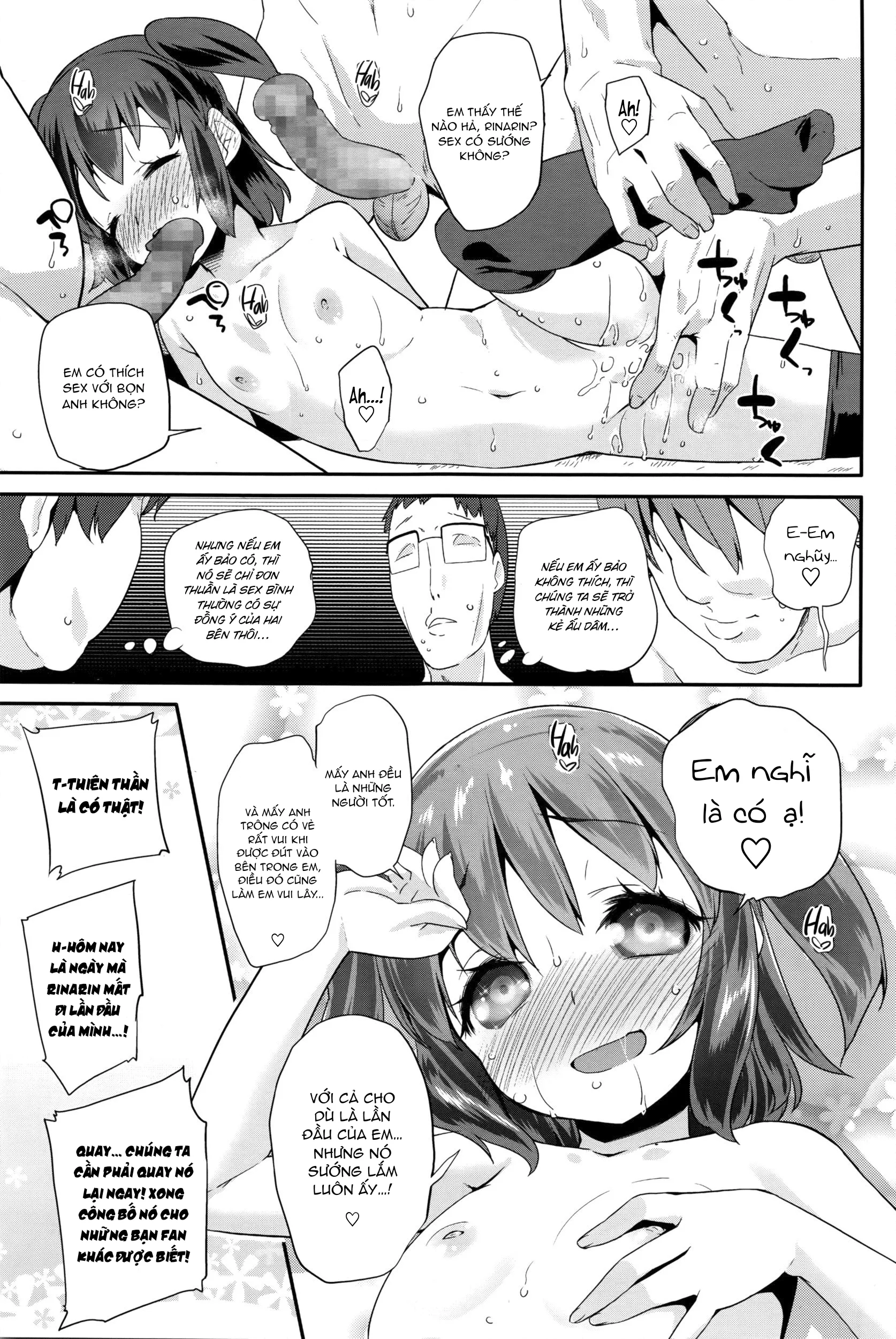 HentaiVN.net - Ảnh 13 - Pako Pako Rina Rin [Hanky-Panky Rinarin] - Chap 1