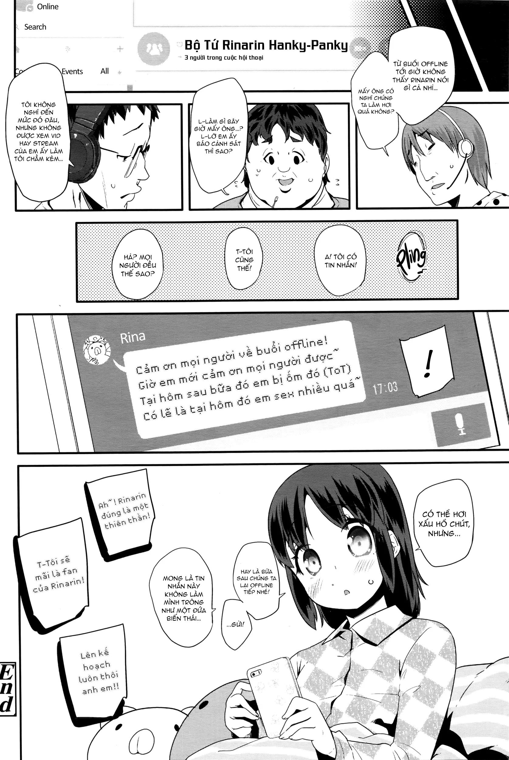 HentaiVN.net - Ảnh 22 - Pako Pako Rina Rin [Hanky-Panky Rinarin] - Chap 1