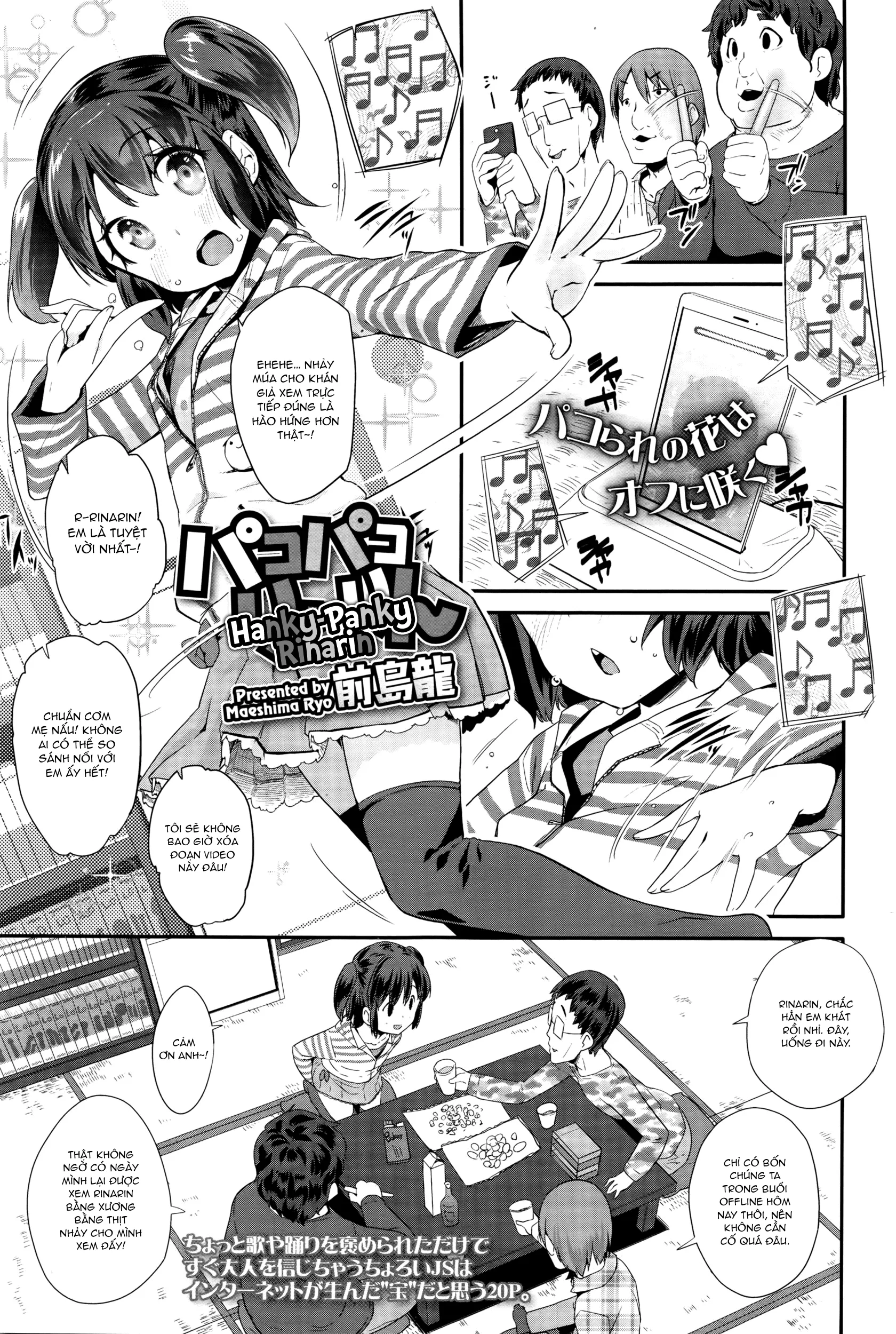 HentaiVN.net - Ảnh 3 - Pako Pako Rina Rin [Hanky-Panky Rinarin] - Chap 1