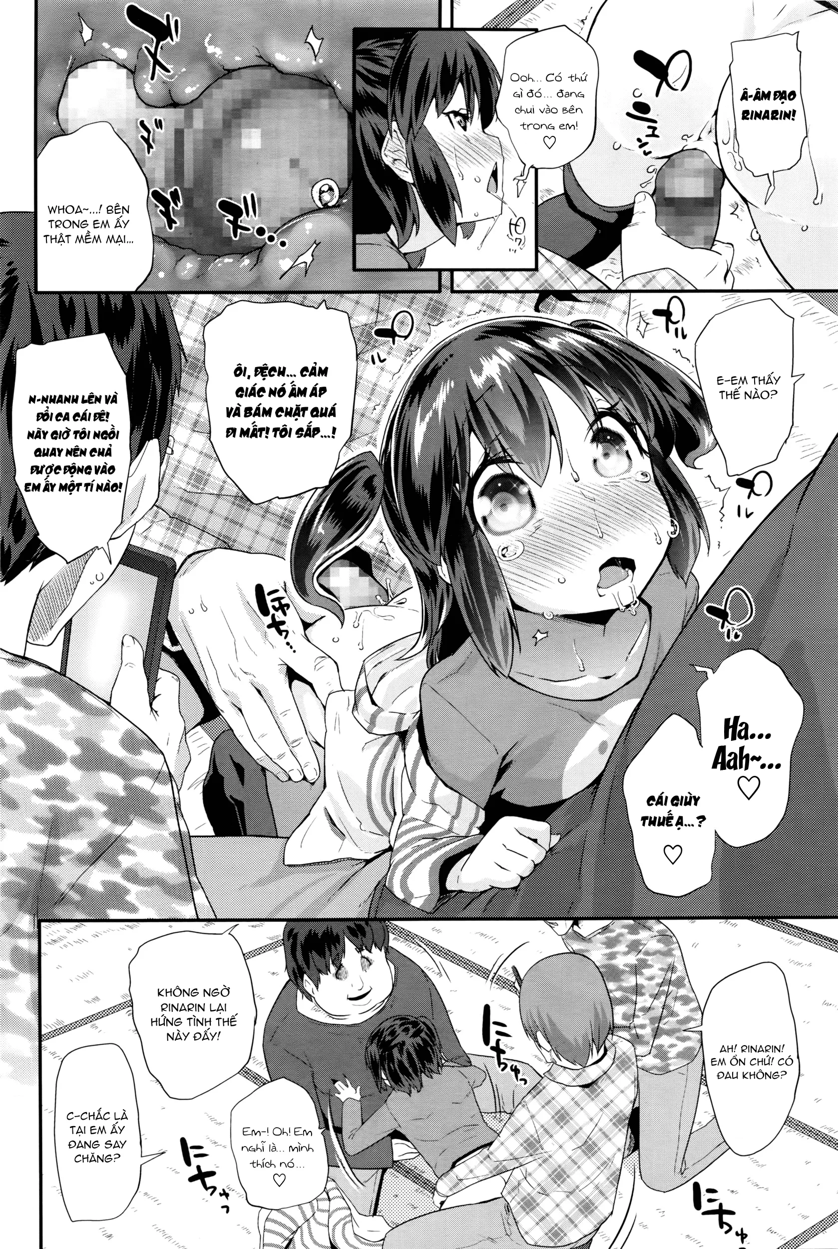 HentaiVN.net - Ảnh 8 - Pako Pako Rina Rin [Hanky-Panky Rinarin] - Chap 1