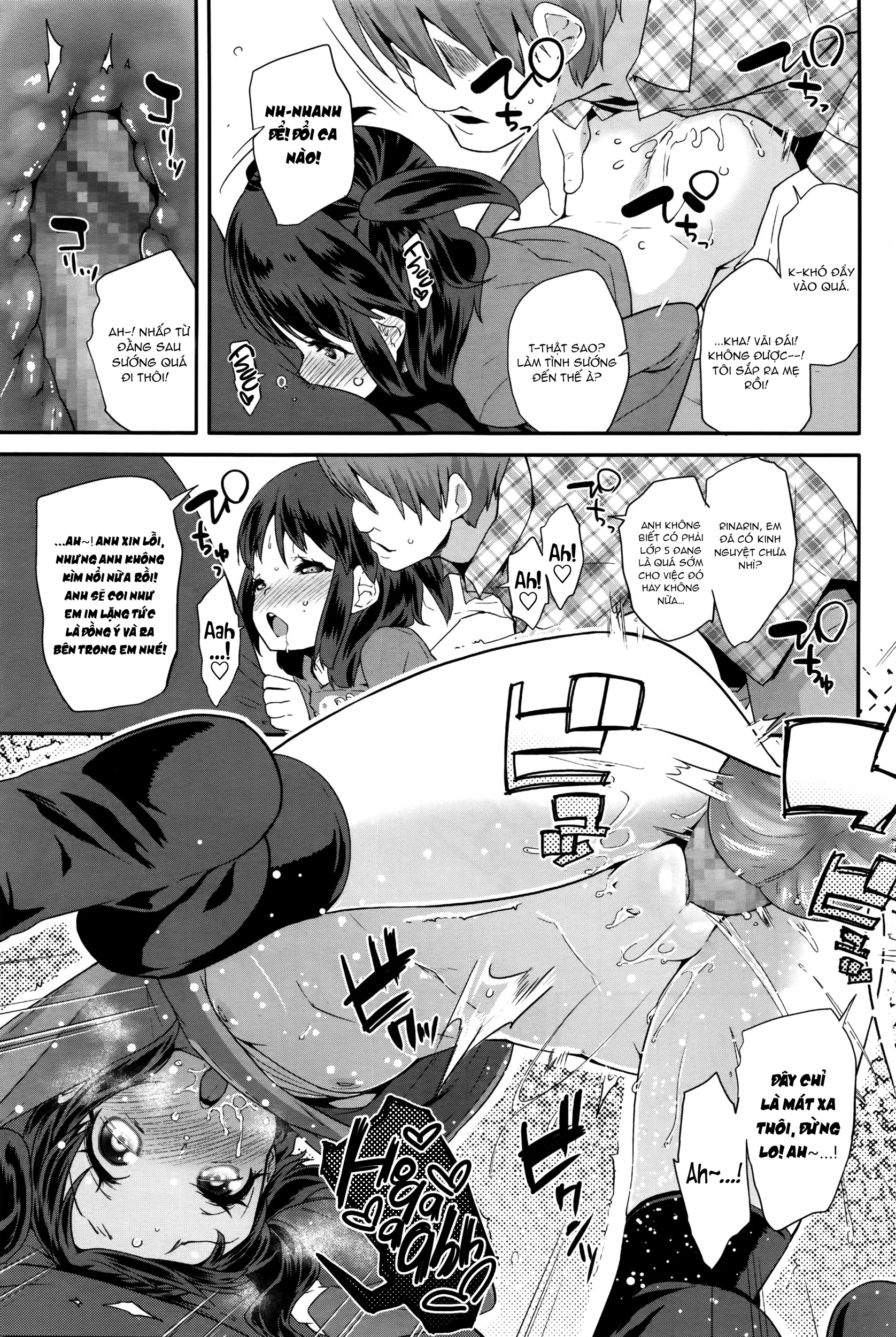 HentaiVN.net - Ảnh 9 - Pako Pako Rina Rin [Hanky-Panky Rinarin] - Chap 1