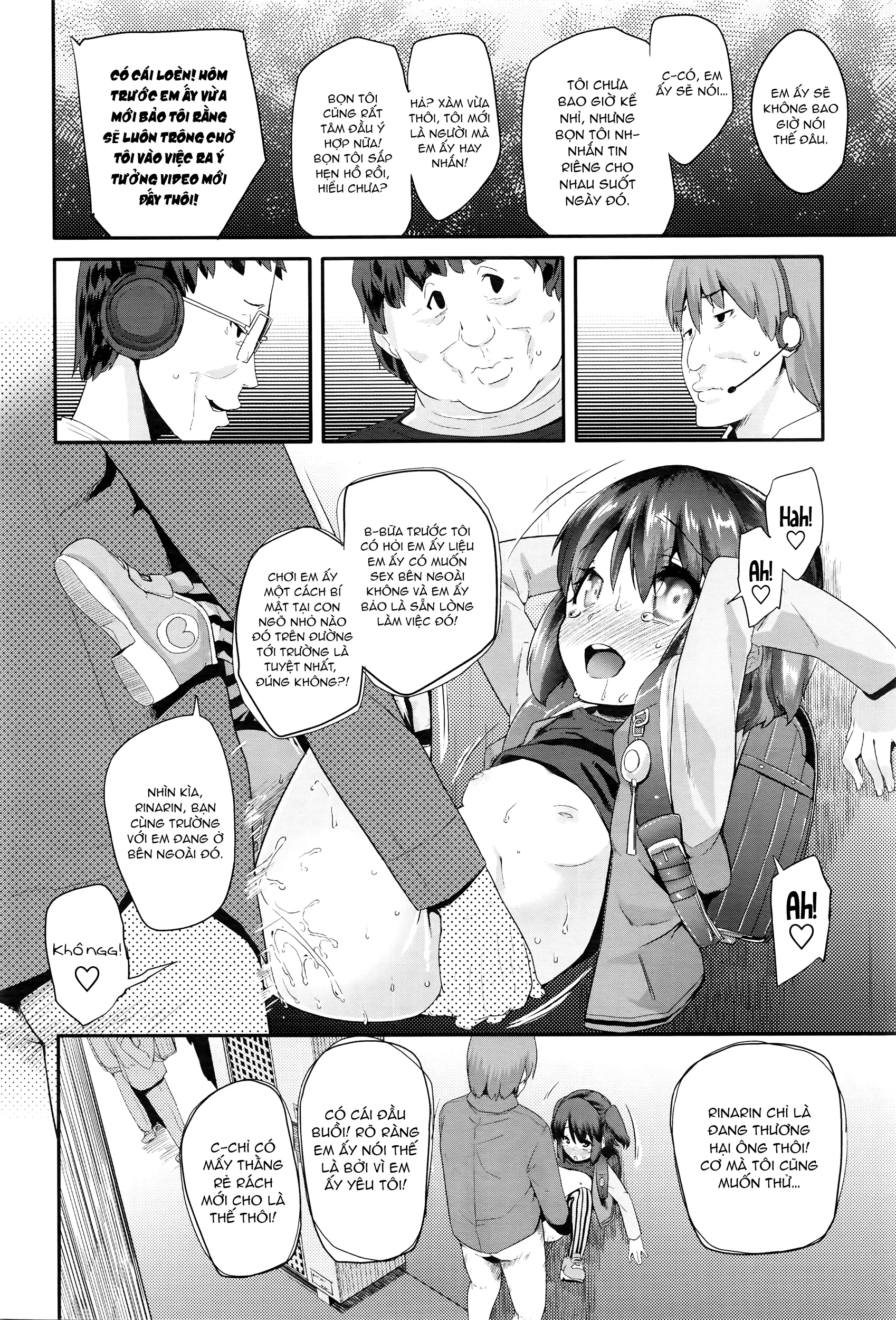 HentaiVN.net - Ảnh 16 - Pako Pako Rina Rin [Hanky-Panky Rinarin] - Chap 2