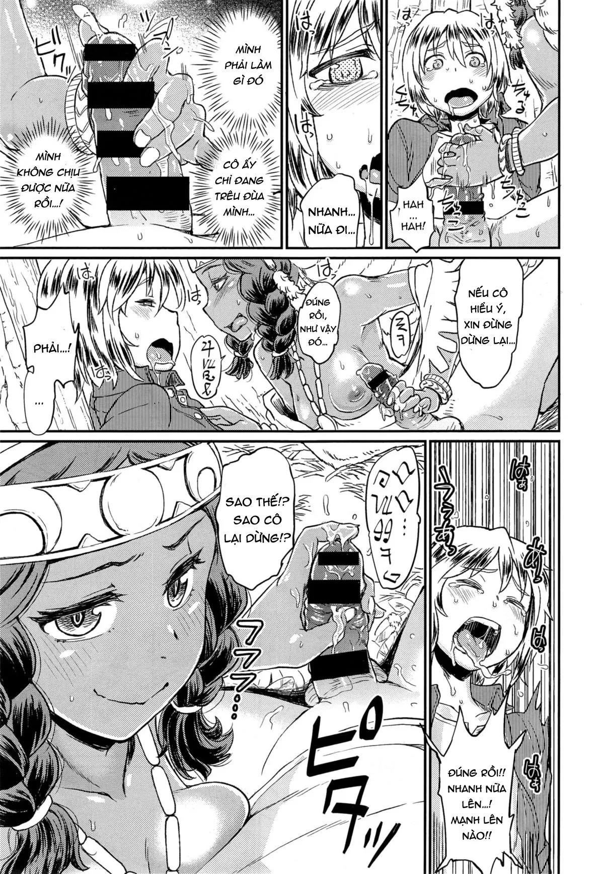 HentaiVN.net - Ảnh 10 - Khu rừng quái dị của Ordiy [Ordiy no Mori ;The Forest of Ordiy] - Oneshot