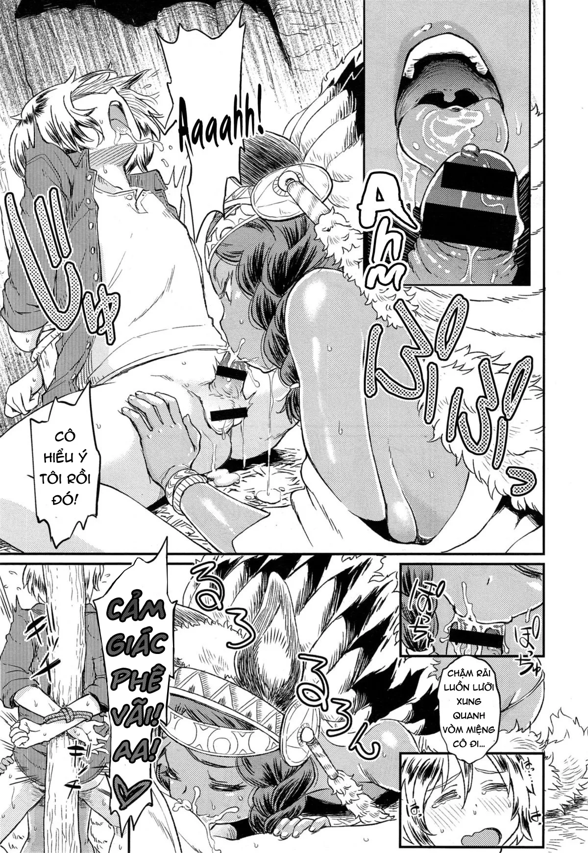 HentaiVN.net - Ảnh 12 - Khu rừng quái dị của Ordiy [Ordiy no Mori ;The Forest of Ordiy] - Oneshot
