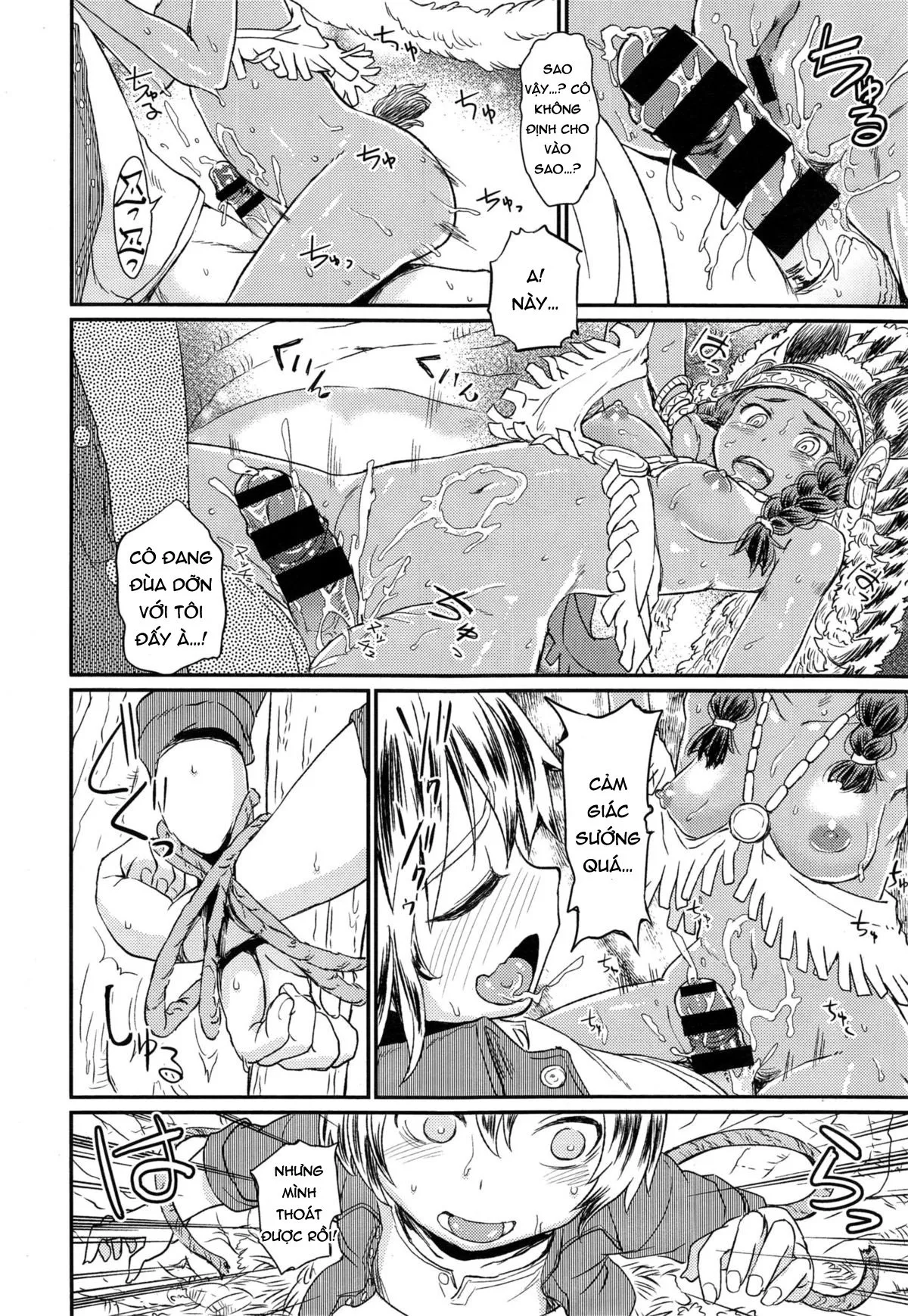 HentaiVN.net - Ảnh 17 - Khu rừng quái dị của Ordiy [Ordiy no Mori ;The Forest of Ordiy] - Oneshot
