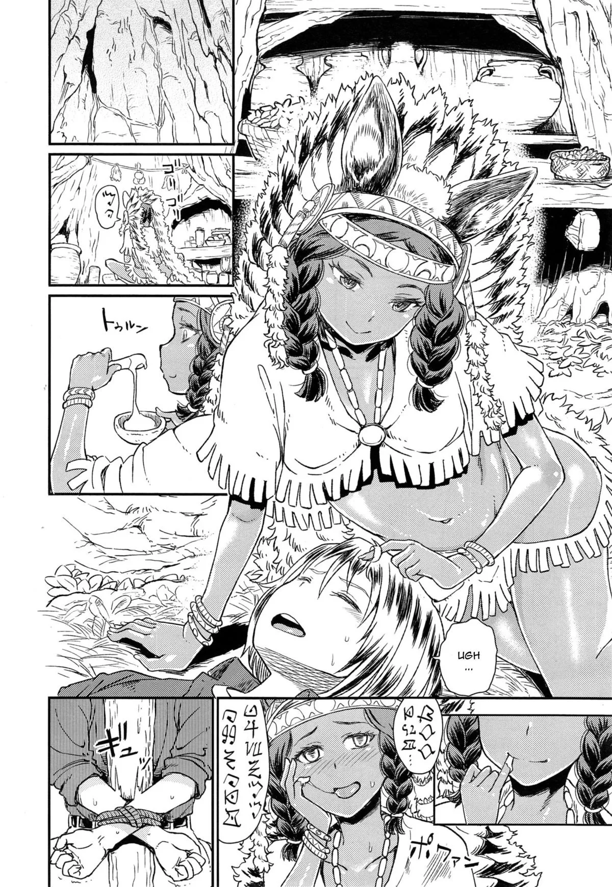 HentaiVN.net - Ảnh 5 - Khu rừng quái dị của Ordiy [Ordiy no Mori ;The Forest of Ordiy] - Oneshot